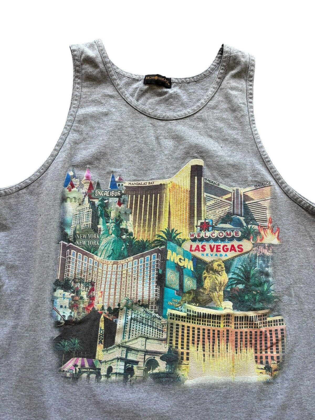 Vintage Vintage MGM Mirage Casinos Tank Top Large Las Vegas Size US L / EU 52-54 / 3 - 3 Thumbnail