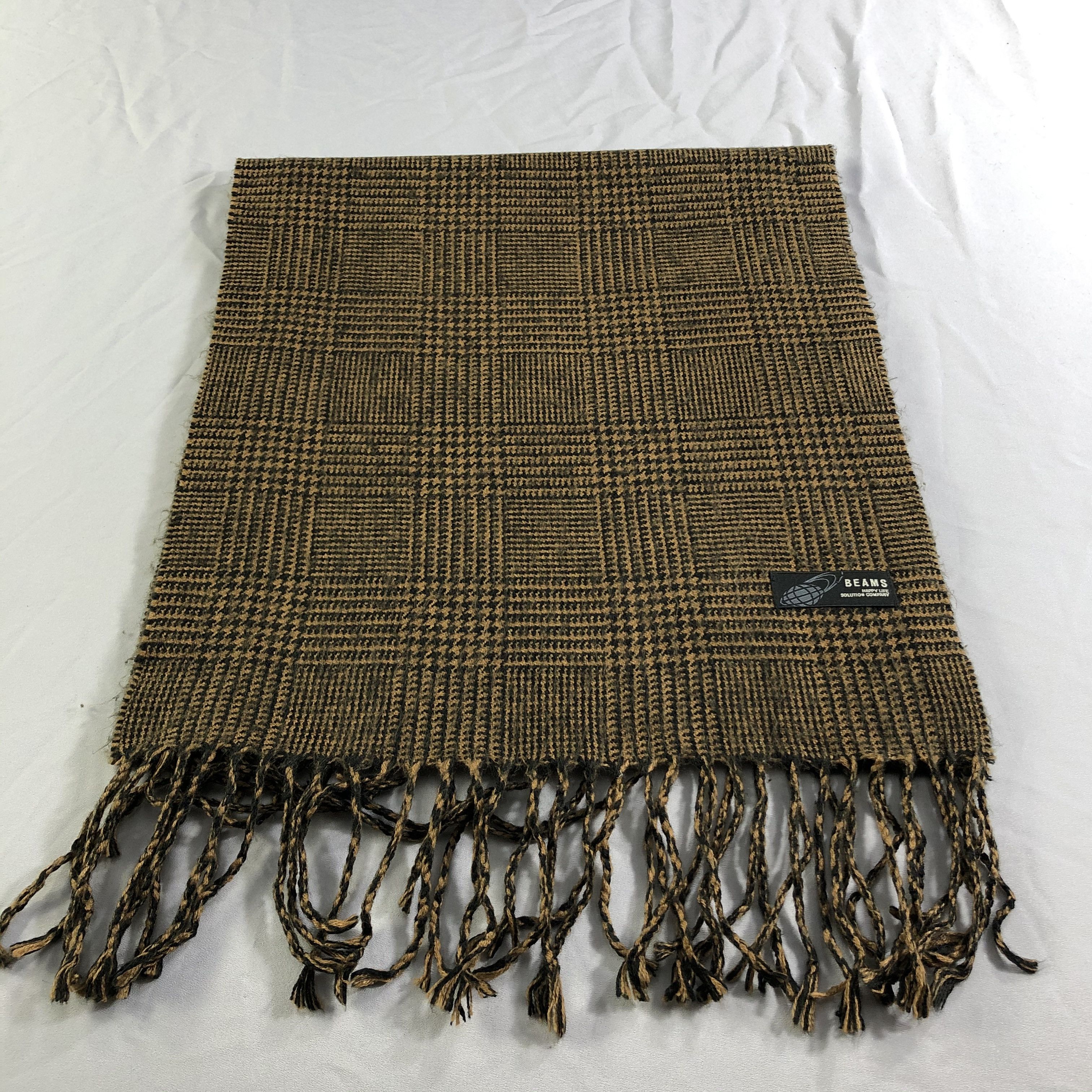 Beams Plus Beams Wool Scarf Muffler Neckwear V2380 Size ONE SIZE - 2 Thumbnail