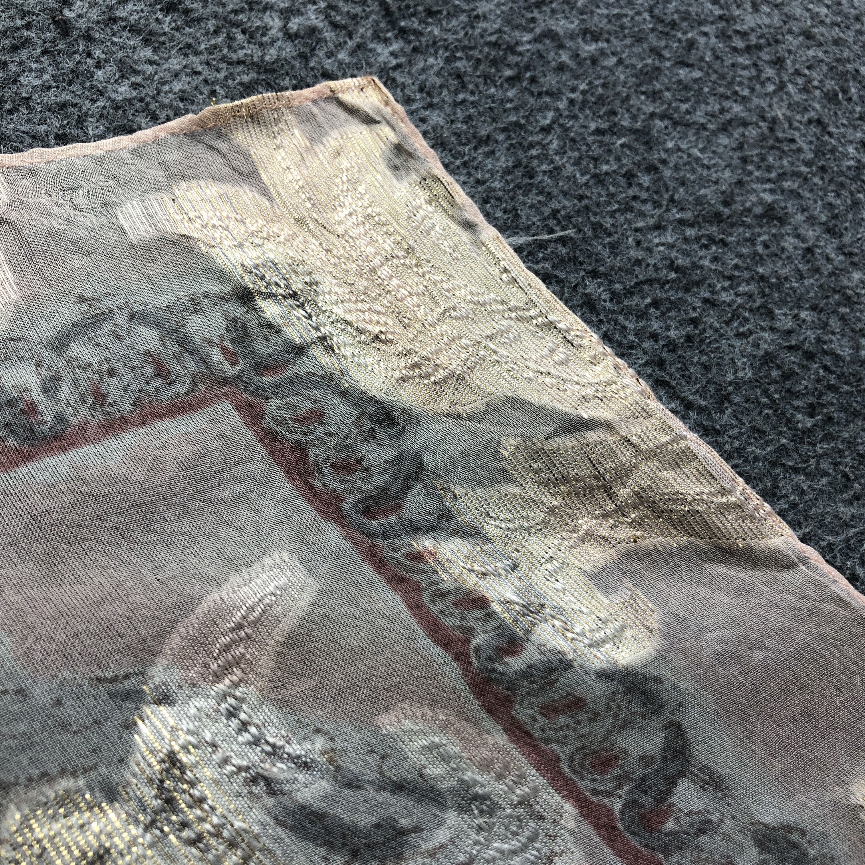 Japanese Brand Luciano Soprani Luxury Silk Scarf M1130 Size ONE SIZE - 13 Thumbnail