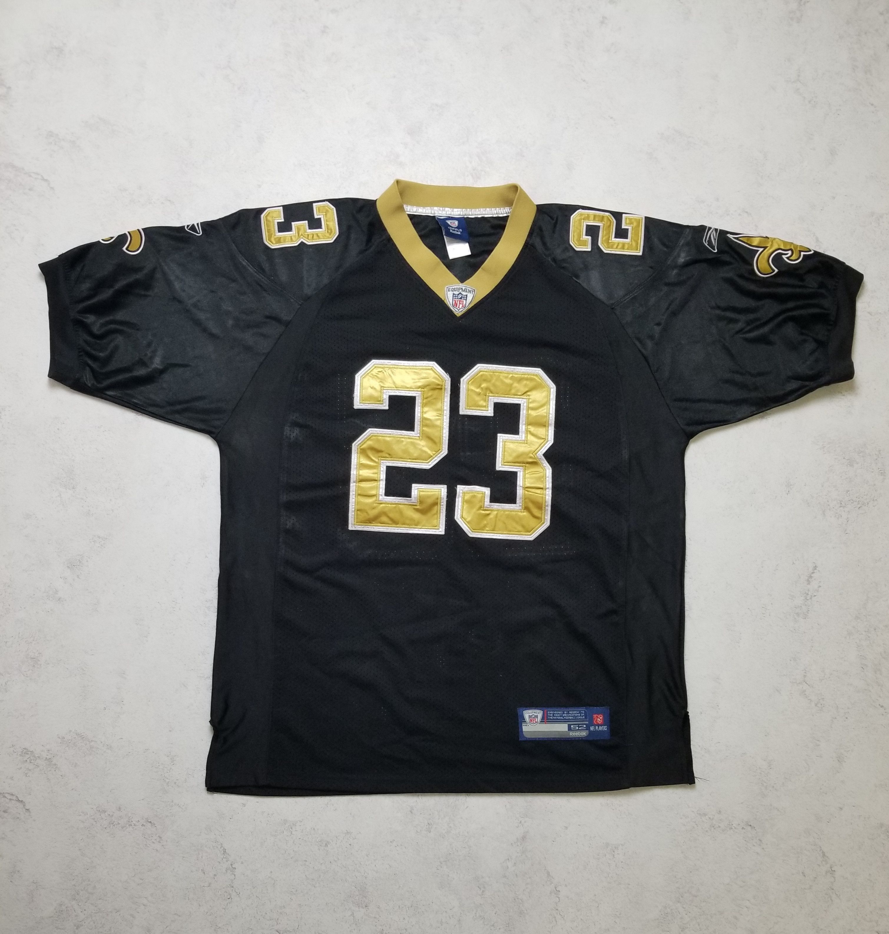 Reebok Reebok New Orleans Saints # 23 Thomas NFL Sewn NFL Jersey Size US L / EU 52-54 / 3 - 1 Thumbnail
