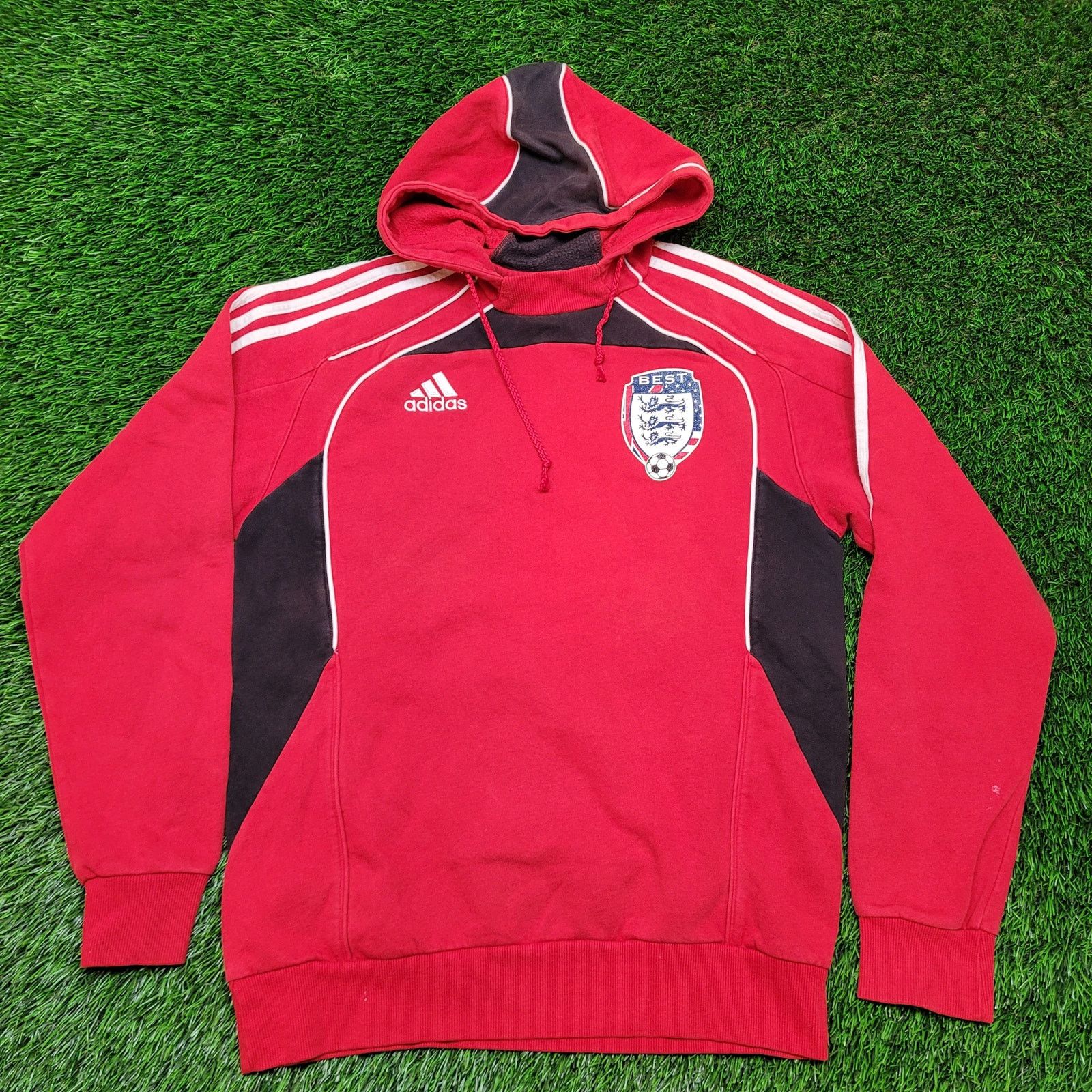 Adidas Adidas Y2K Soccer Hoodie M George Best Blokecore Terrace Size US M / EU 48-50 / 2 - 2 Thumbnail