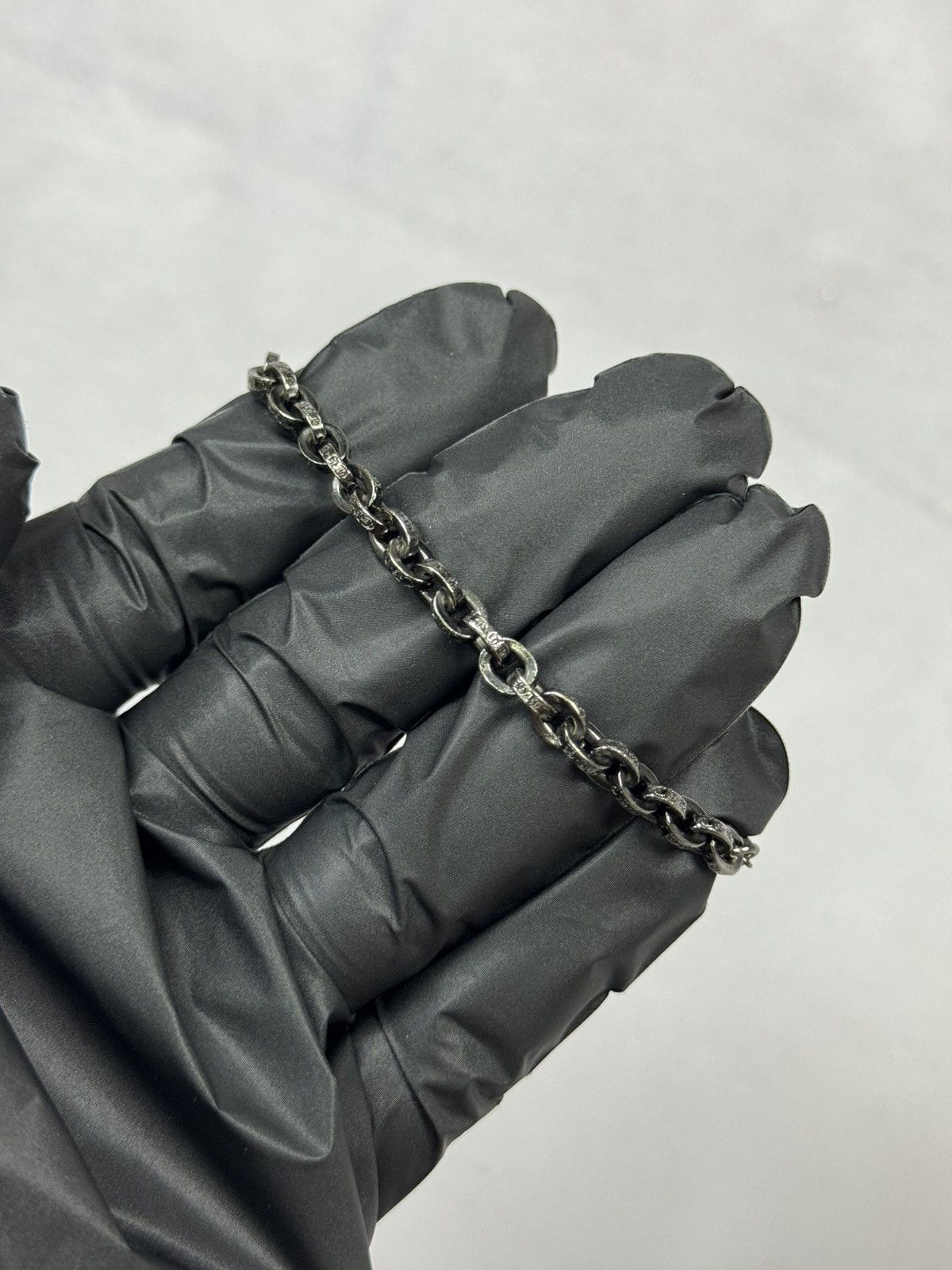 Chrome Hearts Chrome Hearts Paper Chain 7-Inch Bracelet(.925 Silver) Size ONE SIZE - 8 Thumbnail