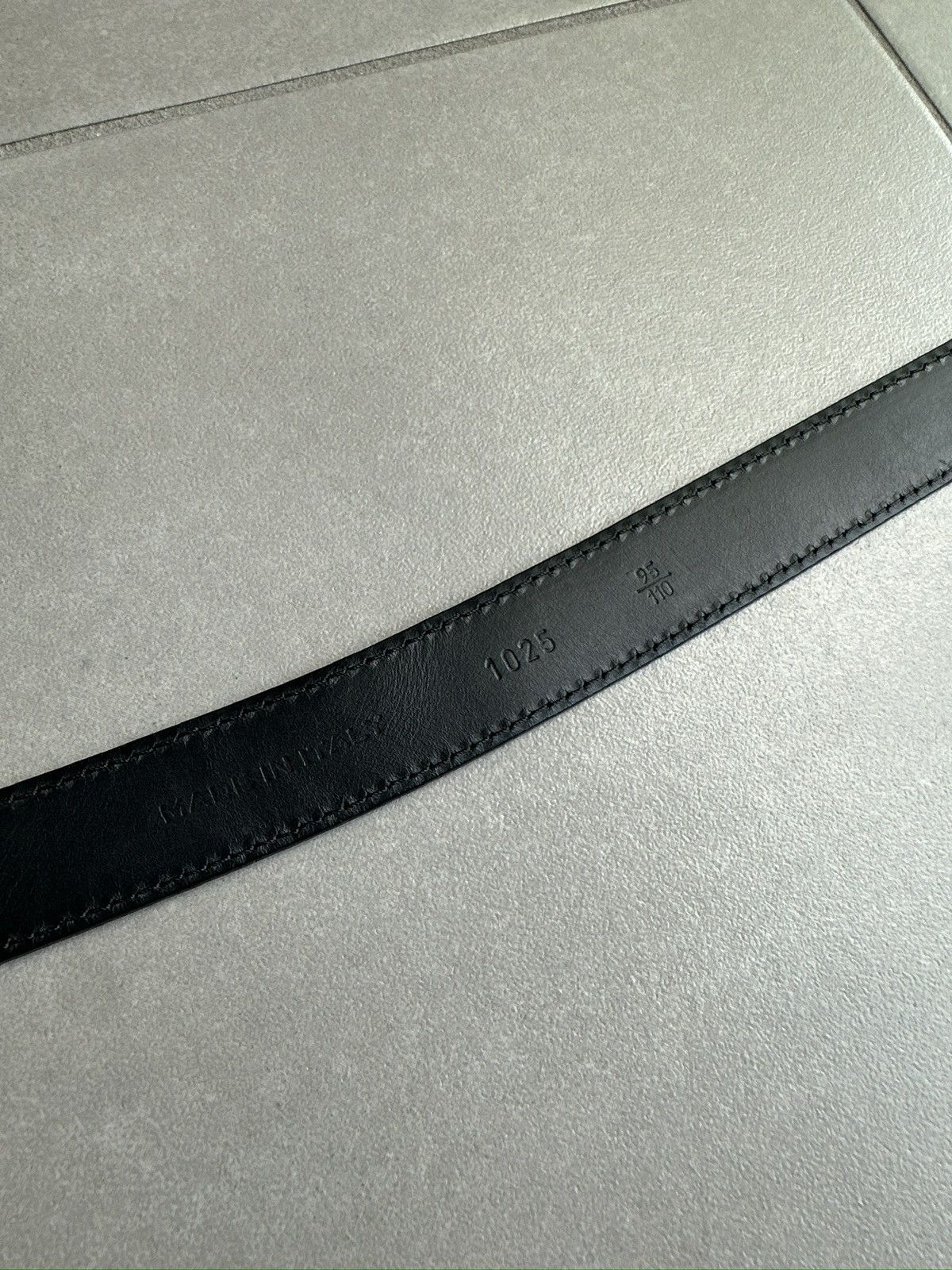 Dior × Hedi Slimane Dior Homme SS06 striped slim belt Size ONE SIZE - 7 Thumbnail