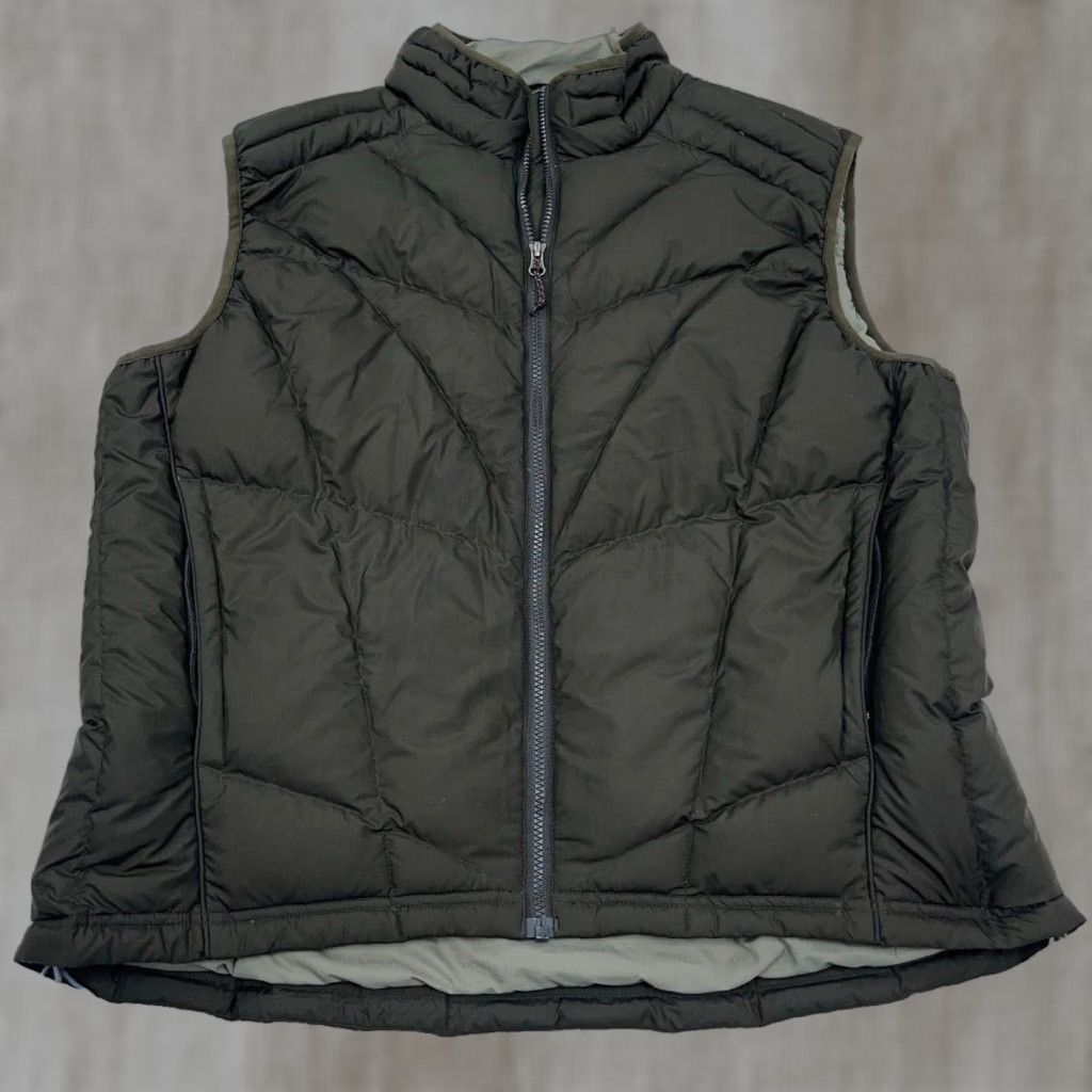 Vintage REI Vest Women XL Brown Puffer Jacket Goose Down Fill Hiking Outdoor Ladies Size XL / US 12-14 / IT 48-50 - 1 Thumbnail