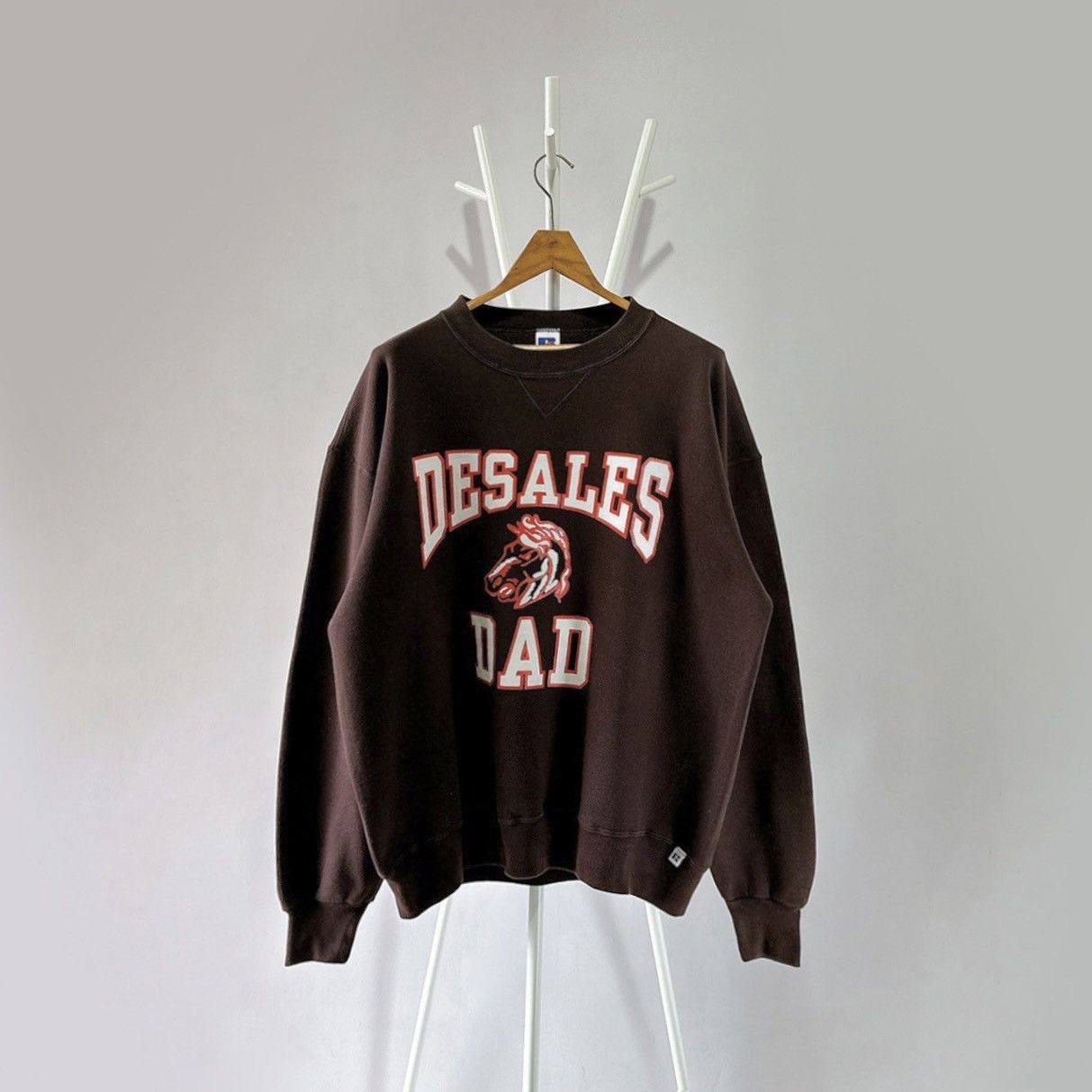 Russell Athletic × Vintage 90s DeSales athletic crewneck sweatshirt/ L Size US L / EU 52-54 / 3 - 1 Thumbnail