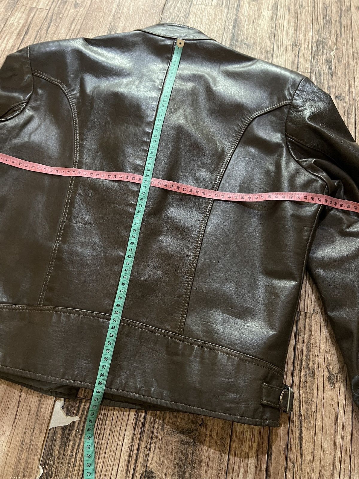 Bristol Studios × Schott × Vintage Bristol Cafe Racer Leather Jacket Size US L / EU 52-54 / 3 - 9 Thumbnail