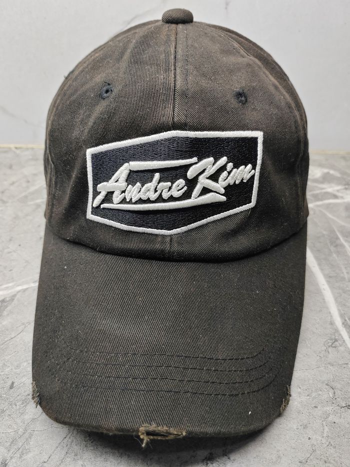 Japanese Brand Vintage Andre Kim Golf Cap Hat Size ONE SIZE - 2 Thumbnail