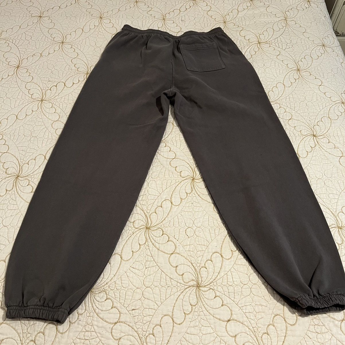 Sp5der Young Thug SP5DER WAIT WEB SWEATPANTS SIZE MEDIUM Size US 33 - 6 Thumbnail