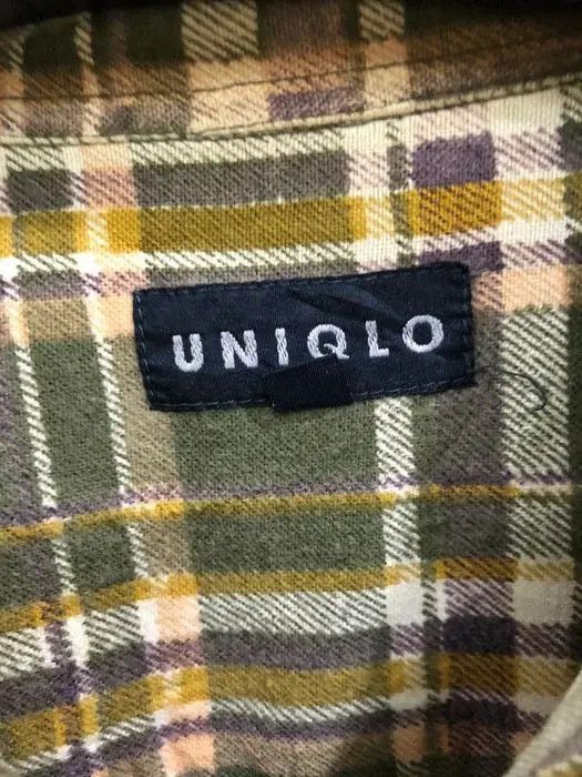 Flannel × Japanese Brand Japanese Brand Uniqlo Plaid Tartan Flannel Shirt 👕 Size US L / EU 52-54 / 3 - 3 Thumbnail