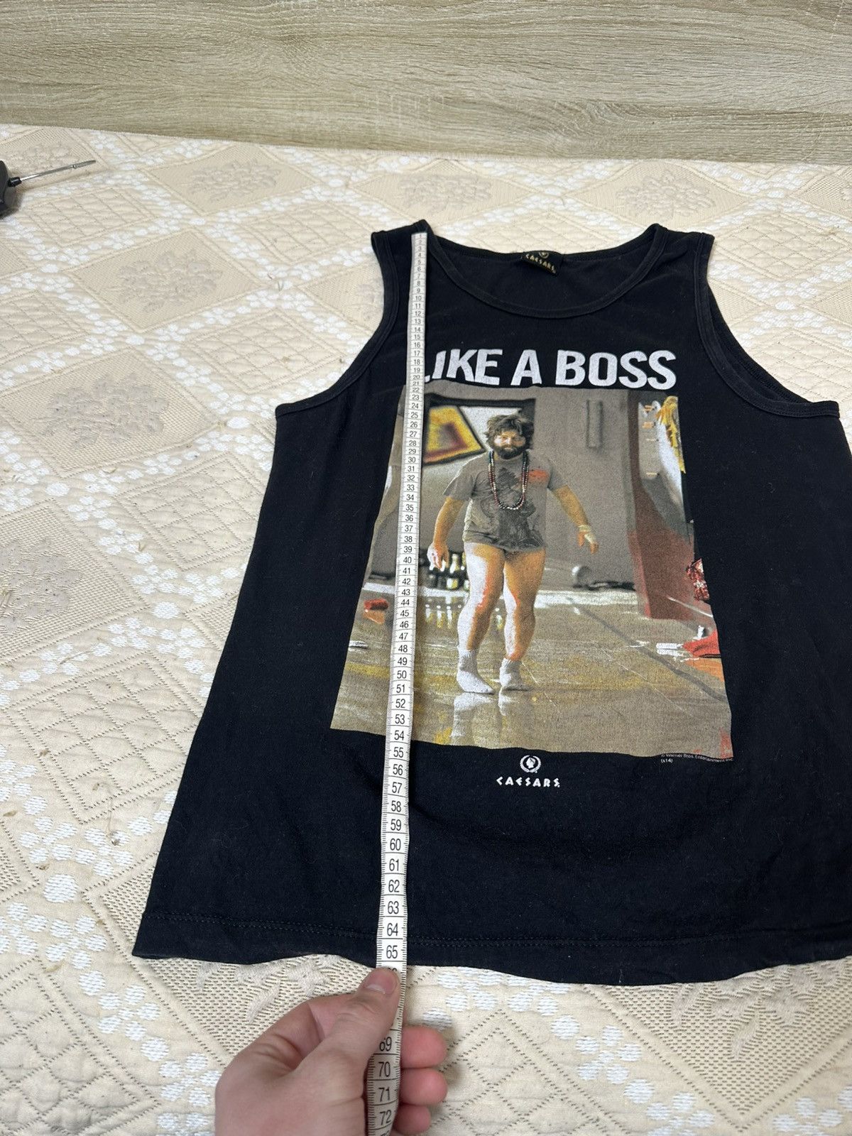 Warner Bros 🔥 2009 The Hangover Like a Boss Movie Tee Shirt Tank Caesars Size US S / EU 44-46 / 1 - 11 Thumbnail