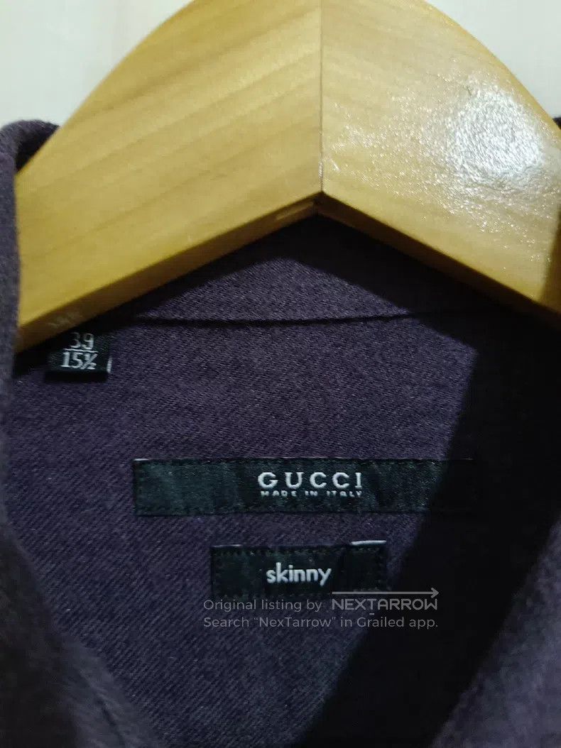 Gucci Gucci Size39 Shirt Size US XXS / EU 40 - 3 Thumbnail