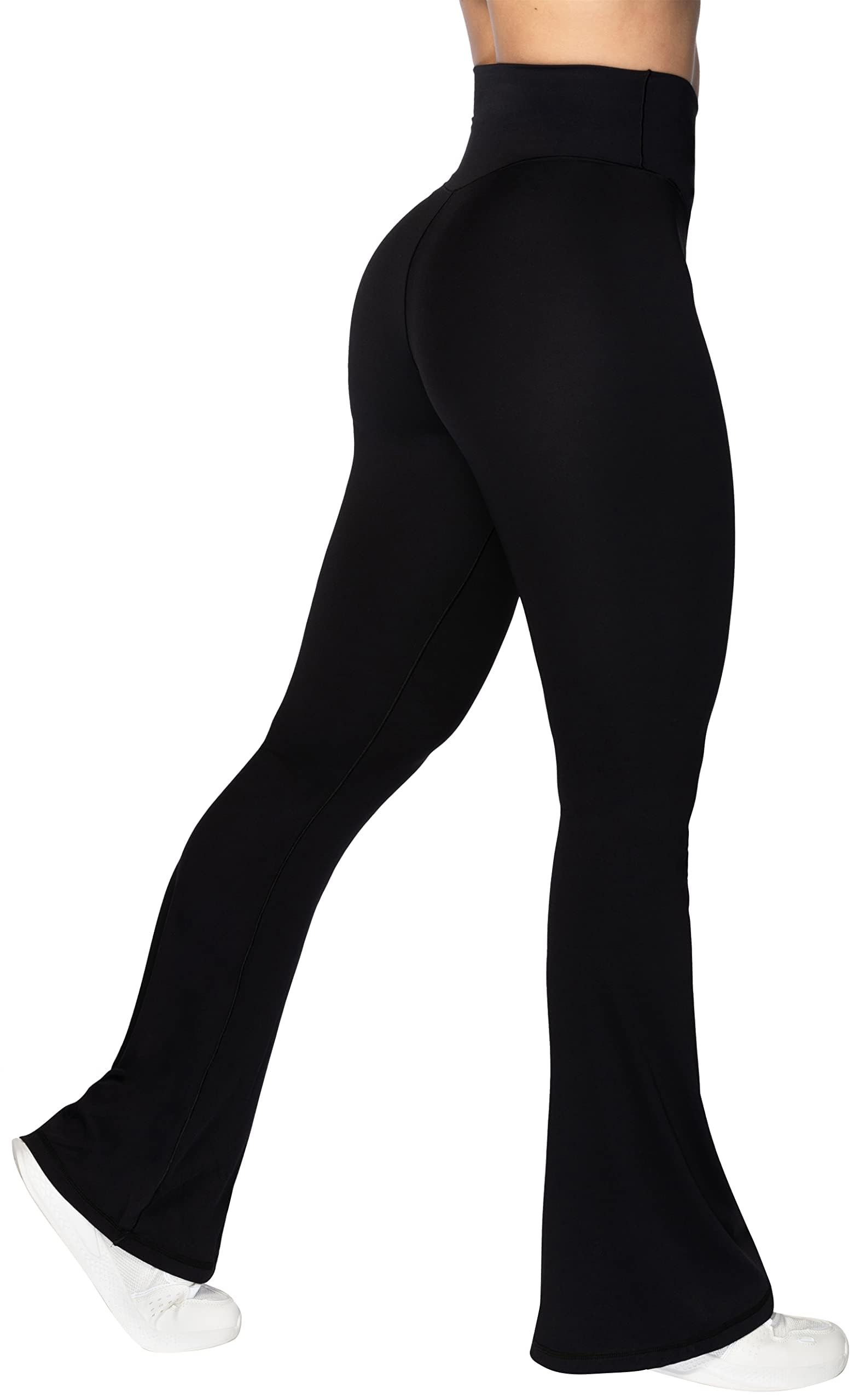 Other Flare Leggings, Crossover Yoga Pants with Tummy Control Size 33" - 4 Thumbnail