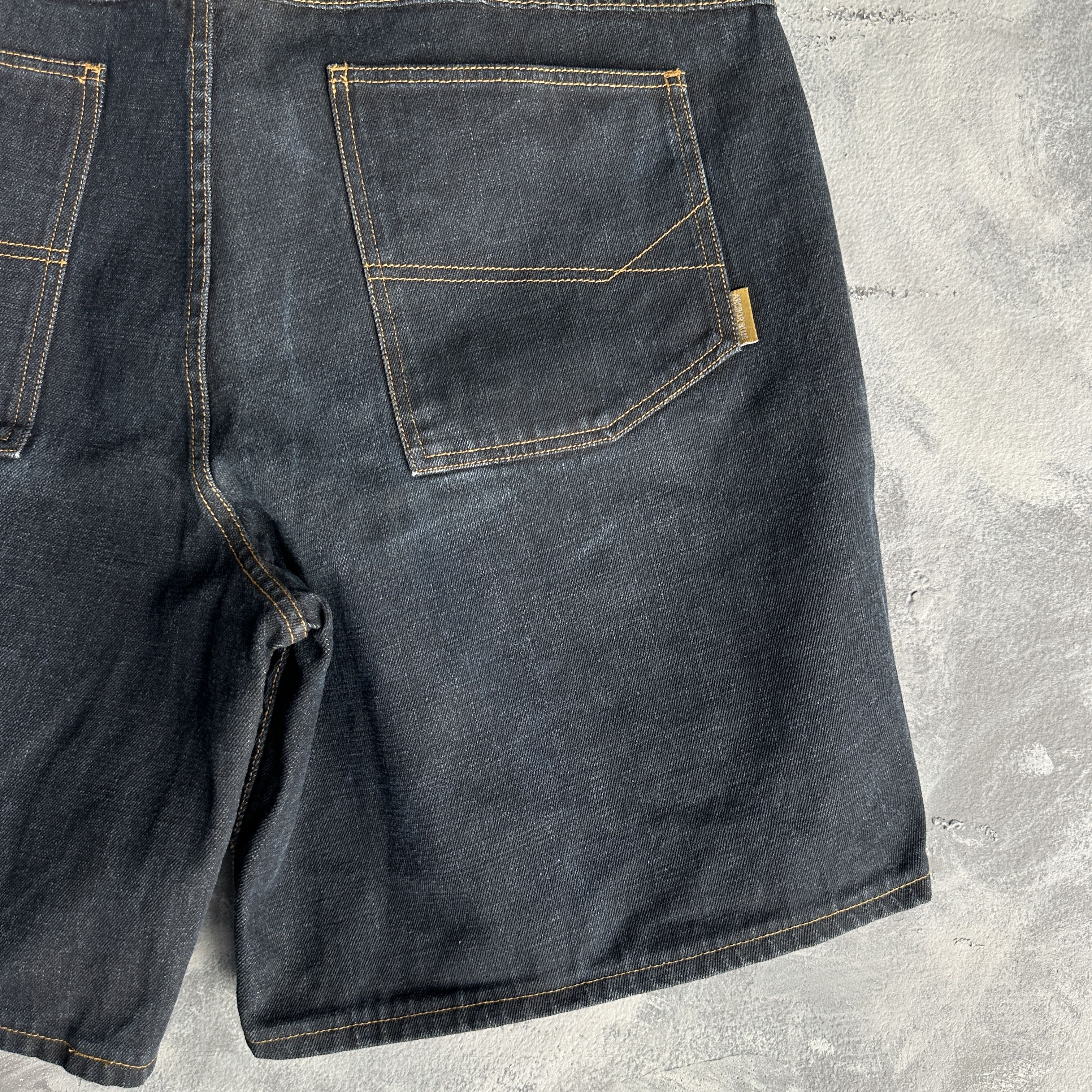 Anchor Blue Vtg Anchor Blue Shorts Denim Baggy Relaxed Long Y2K Casual Size US 38 / EU 54 - 7 Thumbnail