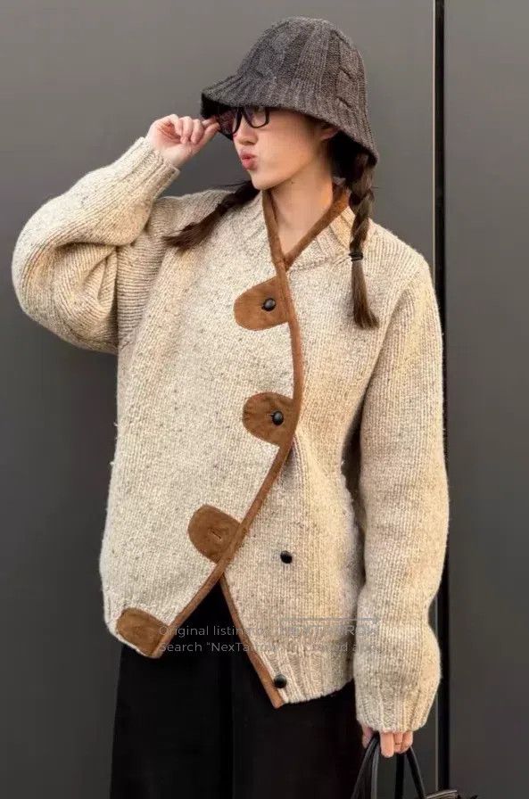 Loro Piana Loro Piana Wool Knit Buttoned Knitwear Jacket Size L / US 10 / IT 46 - 1 Thumbnail