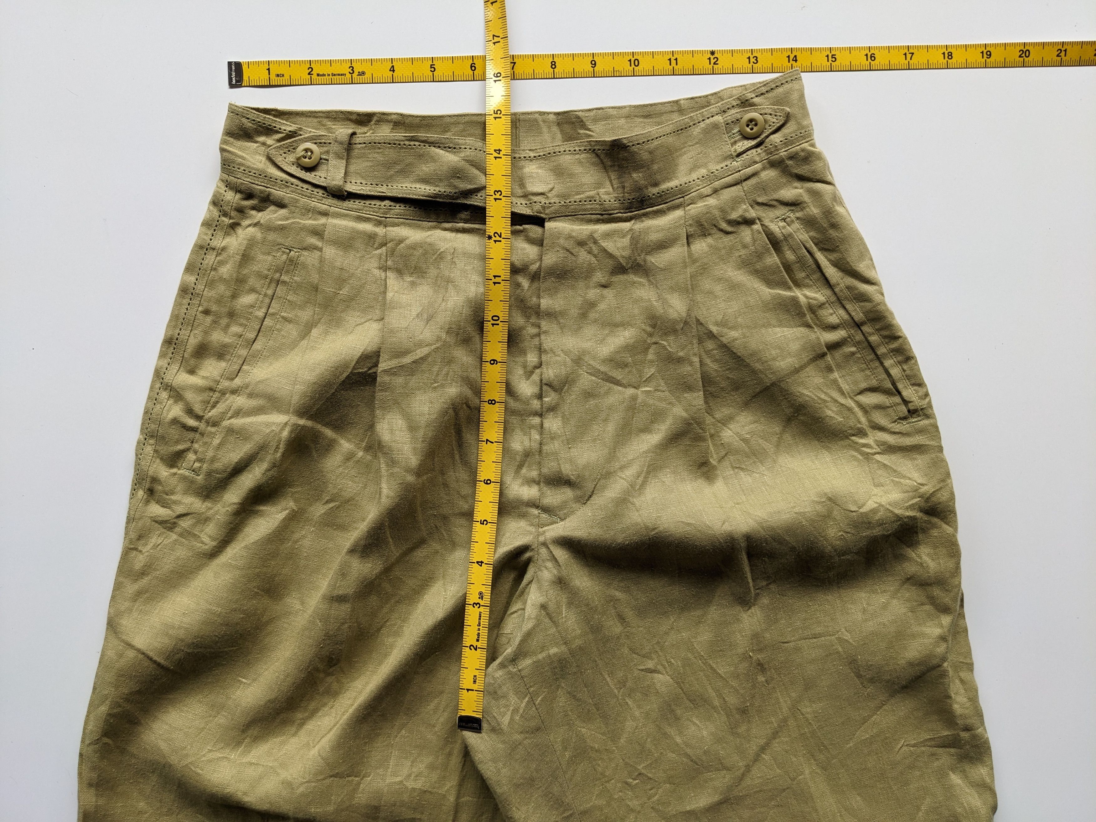 Issey Miyake × Vintage Vintage Issey Miyake hemp relaxed pant Size US 28 / EU 44 - 7 Thumbnail