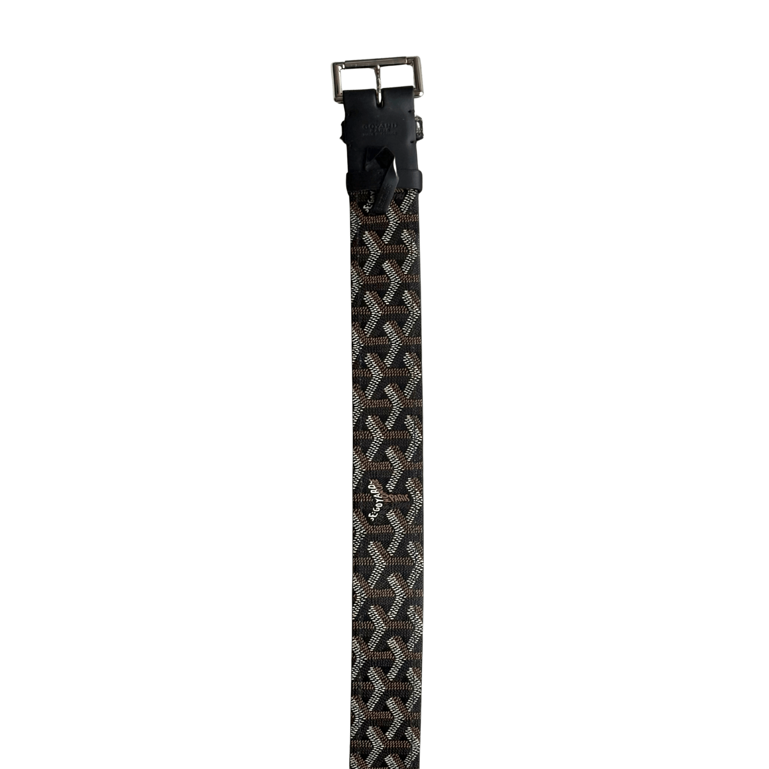 Goyard Goyard Black Florida Reversed Belt Size 34 - 6 Thumbnail