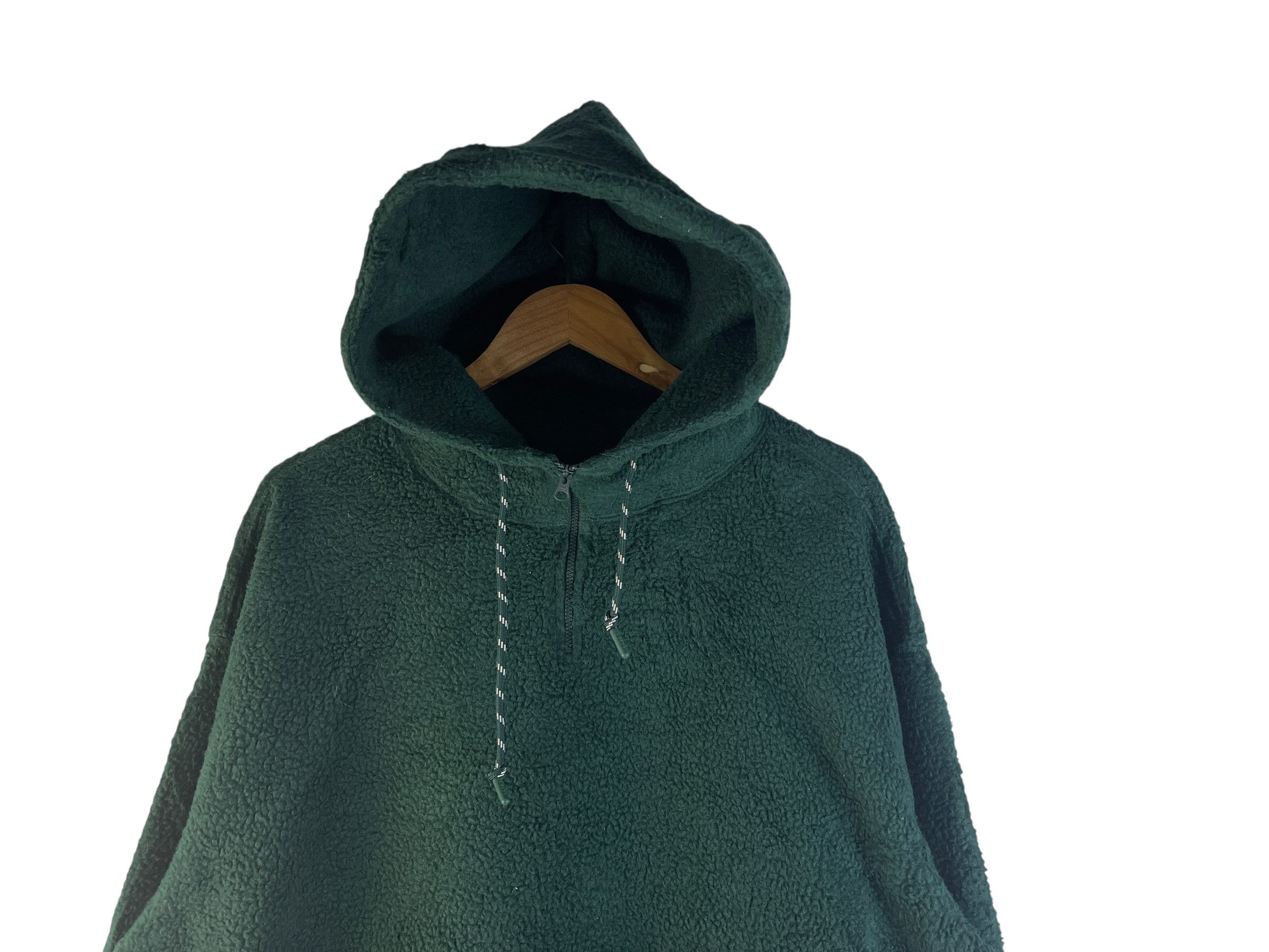 Levi's Levi’s Sherpa Fleece Quarter Zip Hoodie Forest Green XL Size US XL / EU 56 / 4 - 7 Thumbnail