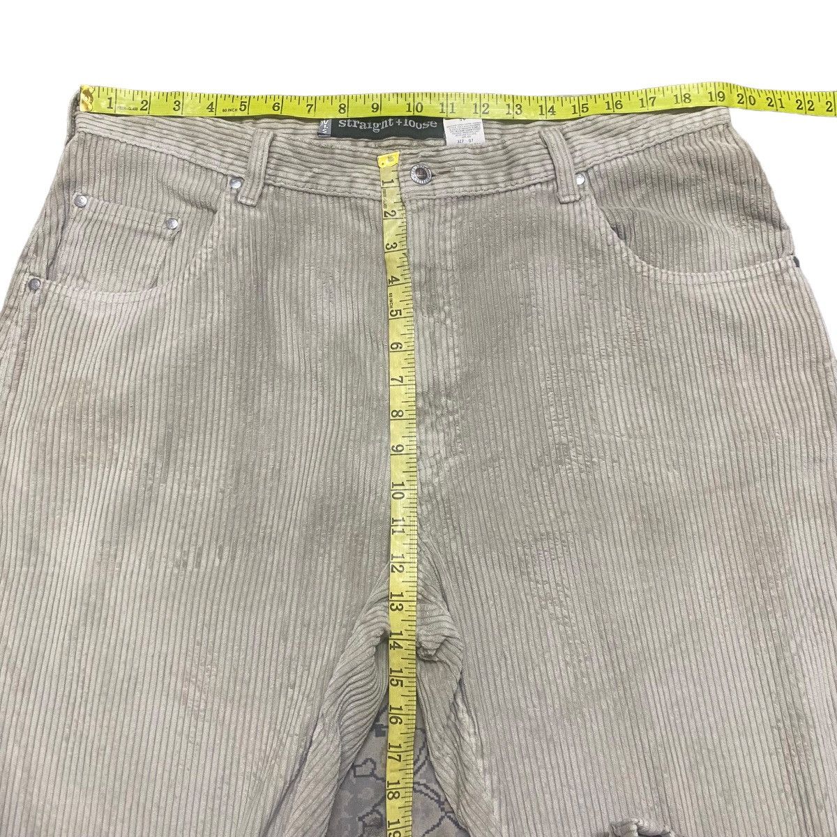 Levi's Vintage 90s Levis Silvertab Corduroy Straight+Loose Pants Size US 38 / EU 54 - 17 Thumbnail