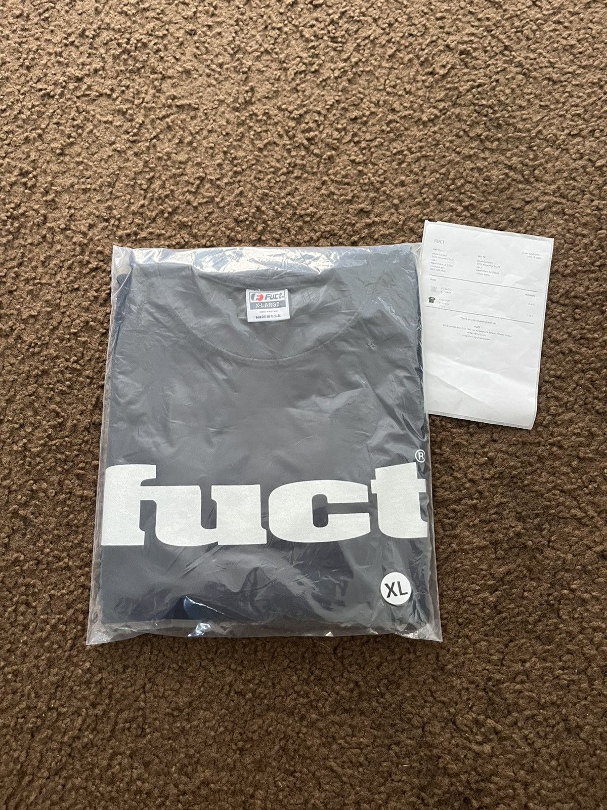 FUCT Fuct OG Logo Tee Navy Size US XL / EU 56 / 4 - 1 Thumbnail