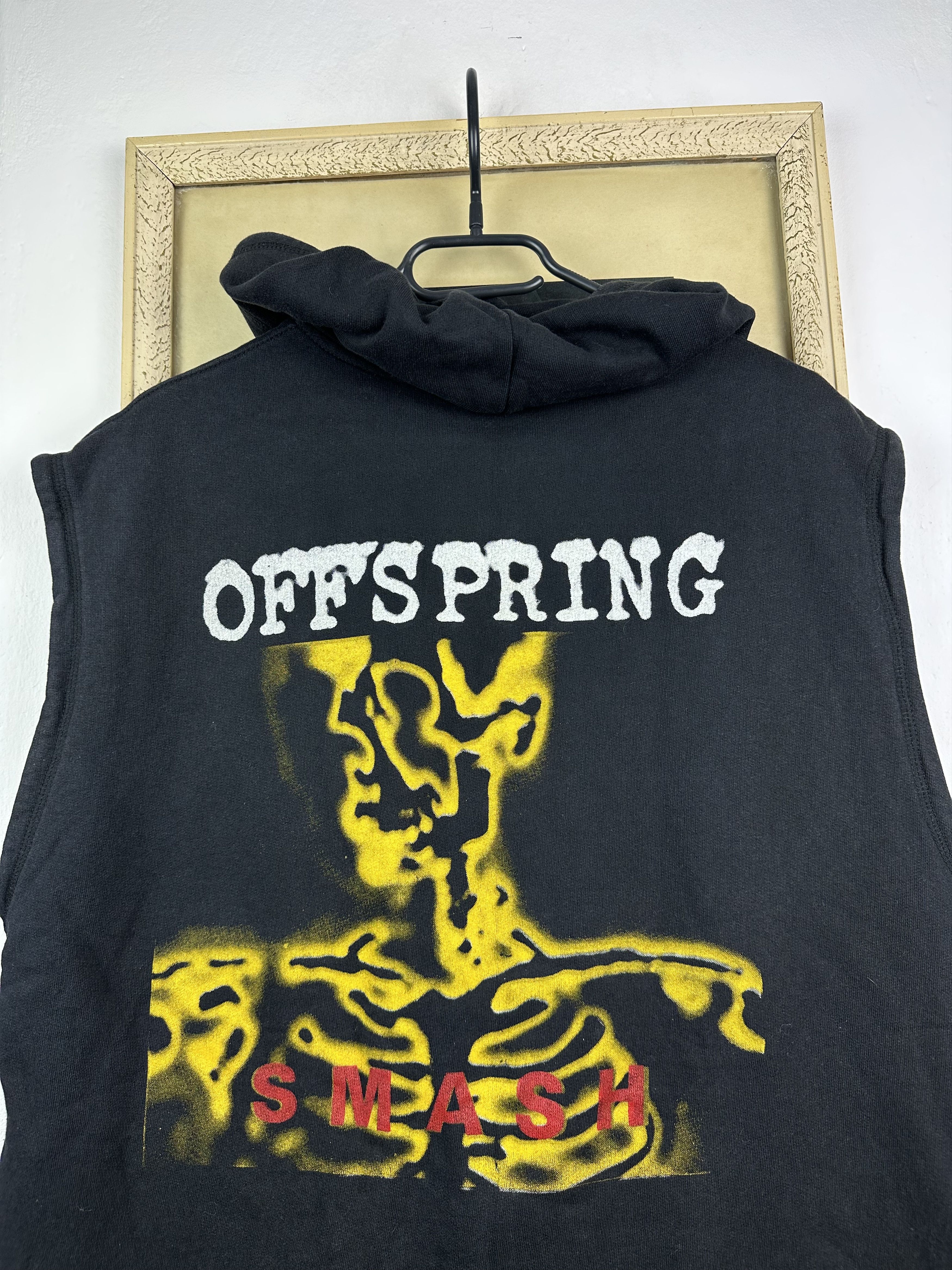Band Tees Vintage Offspring Smash Jacket Sleveless Shirt Rare Hooded Size US L / EU 52-54 / 3 - 2 Thumbnail
