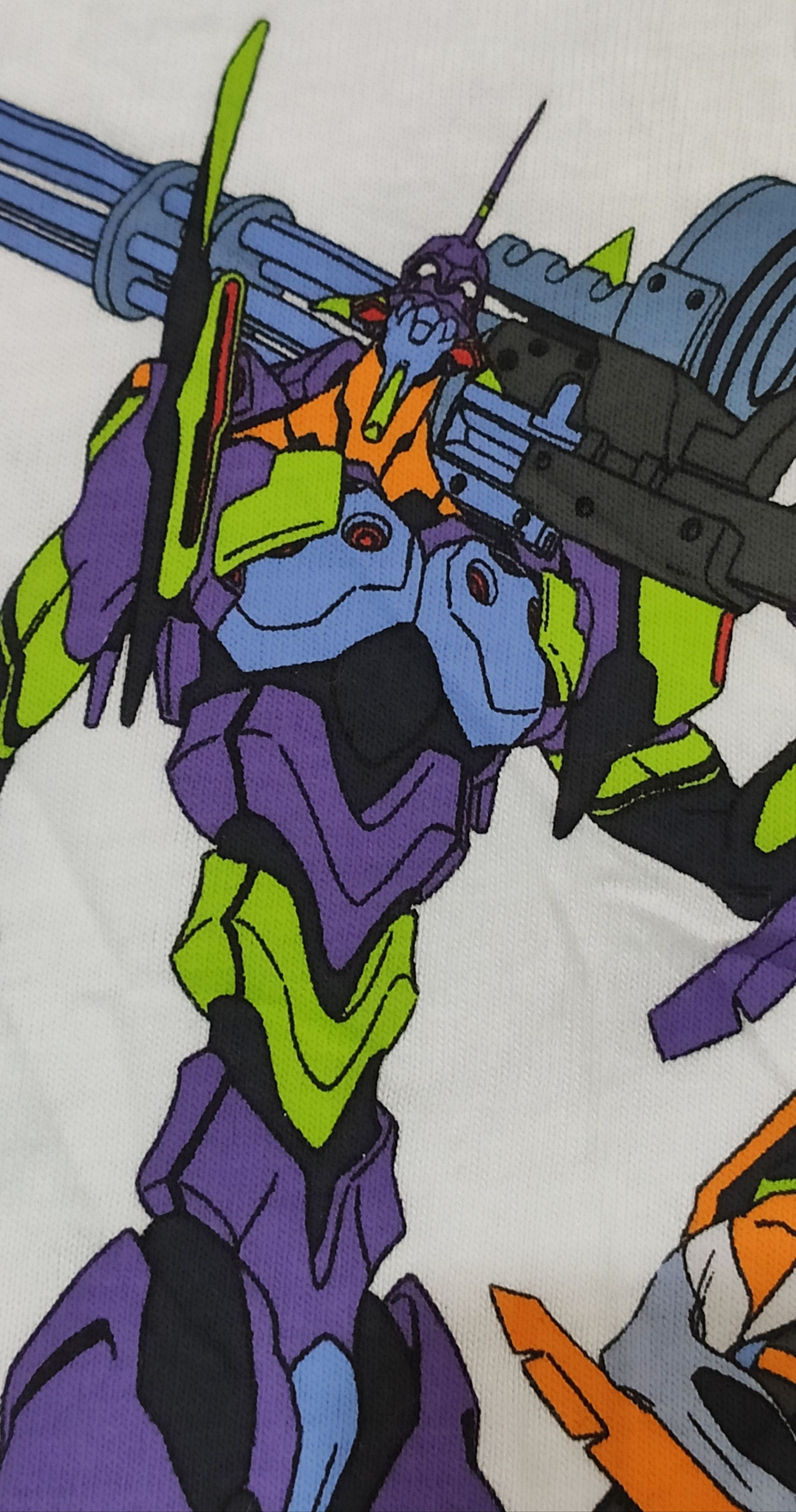 Anime Neon Genesis Evangelion Uniqlo T-shirt XXL fits XL Size US XXL / EU 58 / 5 - 5 Thumbnail