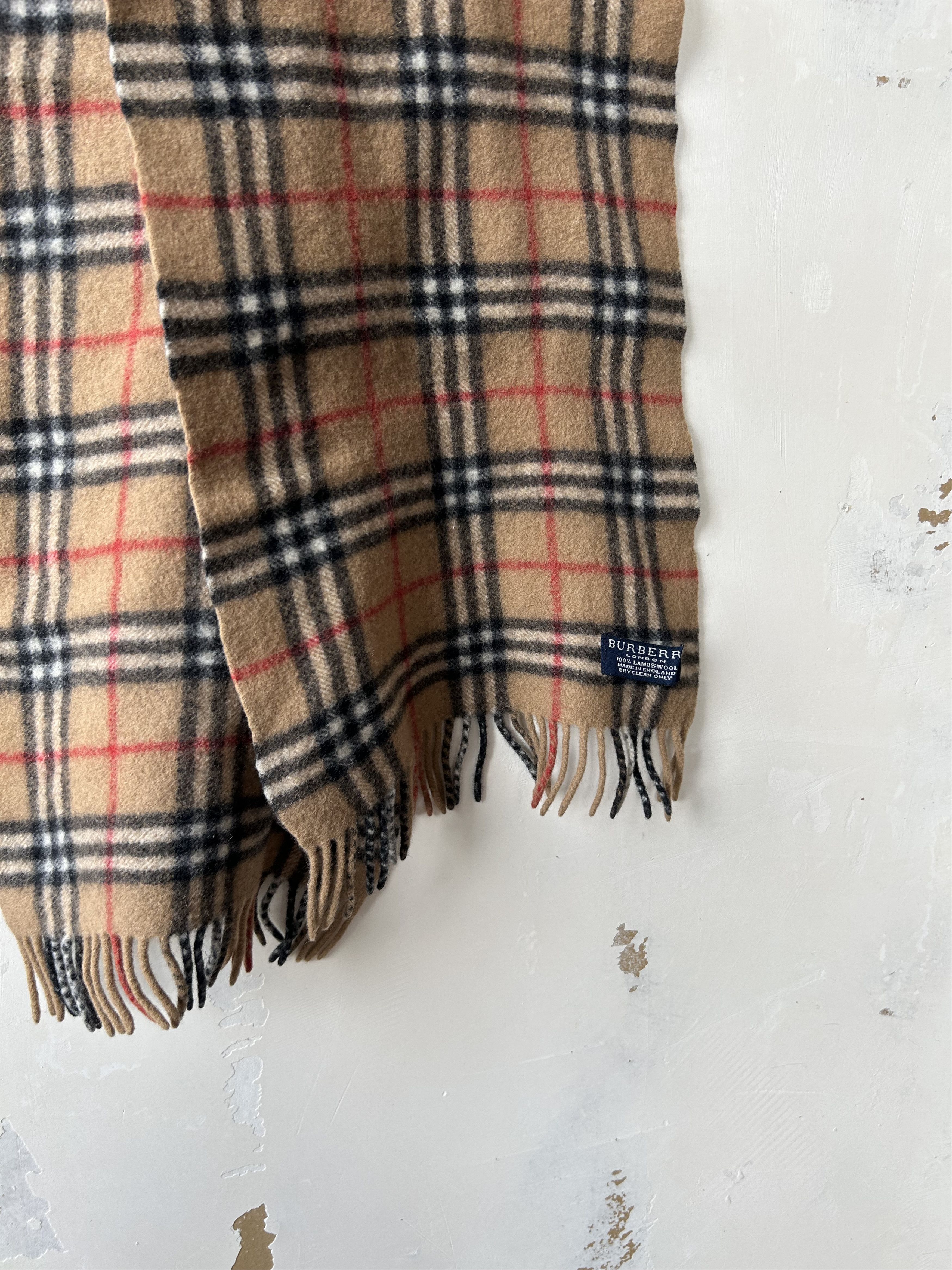 Burberry Burberry Wool Scarf / Muffler / Neckwear Size ONE SIZE - 3 Thumbnail