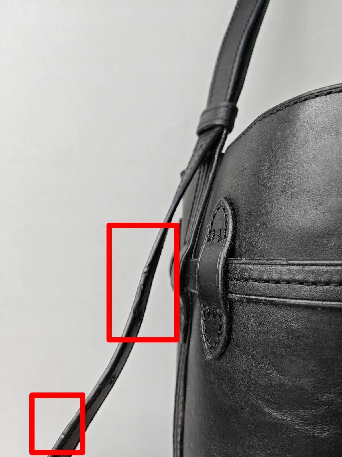 Polo Ralph Lauren Polo Ralph Lauren Bellport Leather Large Bucket Bag FTP 0004 Size ONE SIZE - 12 Thumbnail