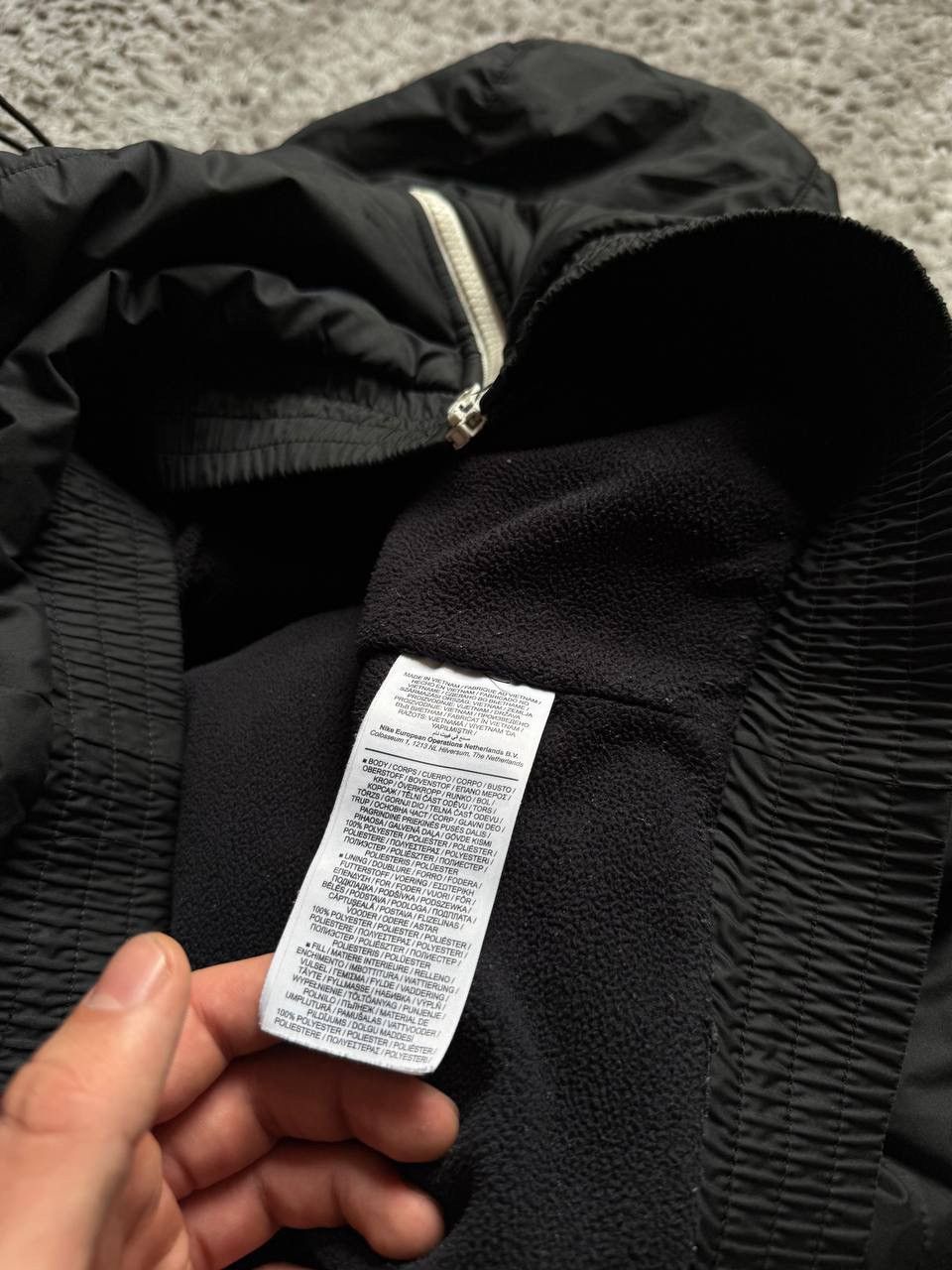 Nike 00s Nike Vintage Retro Down Light Jacket Basic Logo Rare Size US M / EU 48-50 / 2 - 8 Thumbnail