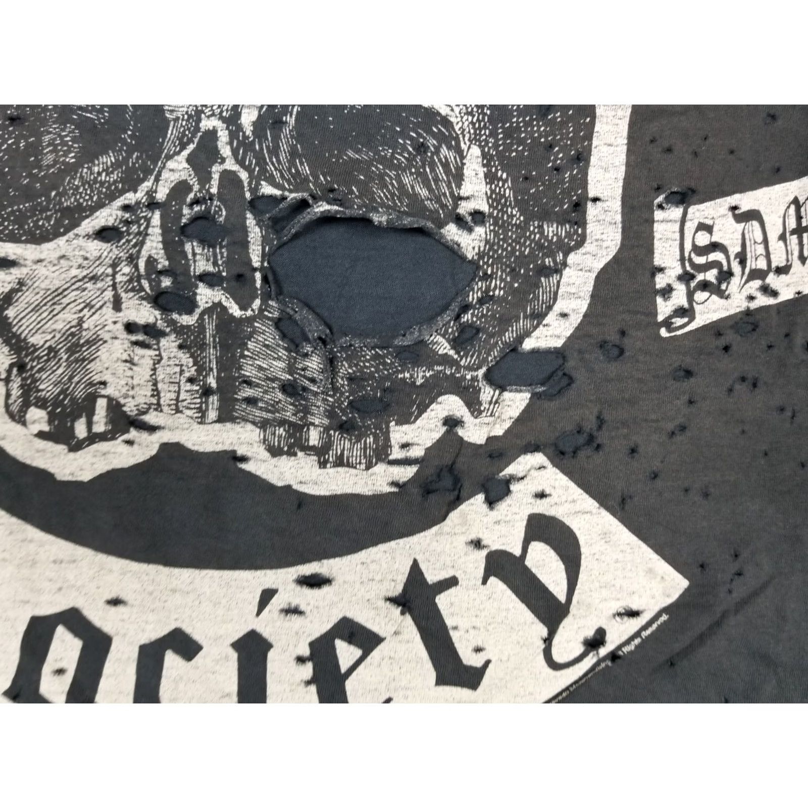 Vintage VINTAGE BLACK LABEL SOCIETY T-SHIRT XL BLACK DISTRESSED GRUNGE 2007 Men Size US XL / EU 56 / 4 - 5 Thumbnail