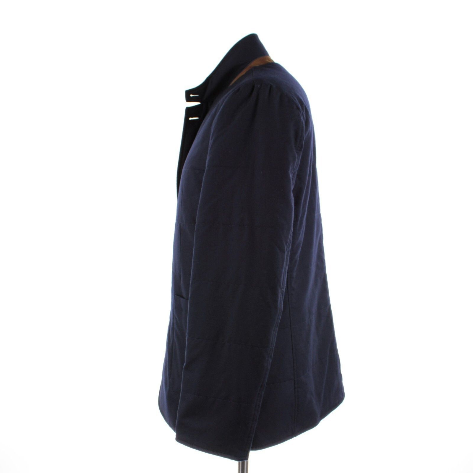Zanella Zanella Coat Size L US In Blue Wool Size US L / EU 52-54 / 3 - 4 Thumbnail