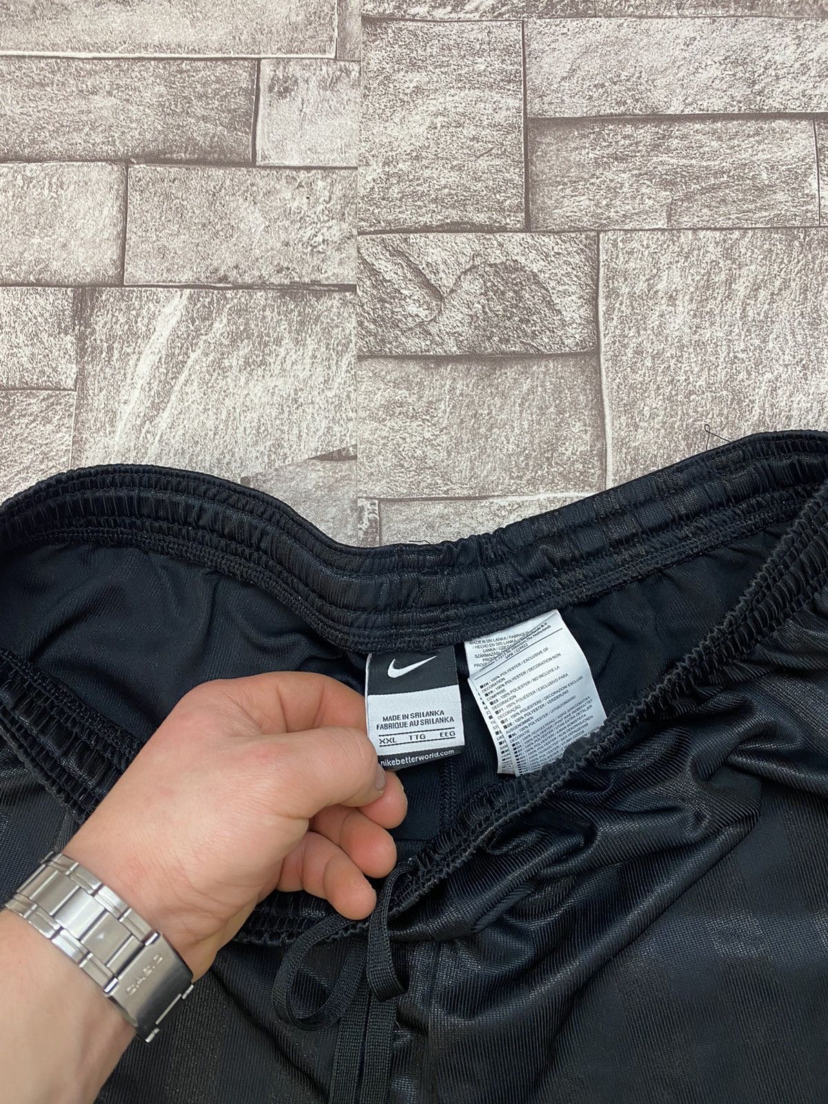 Nike × Vintage Nike Hype Stripped Vintage Shorts by Y2K style XXl Size US 37 - 4 Thumbnail