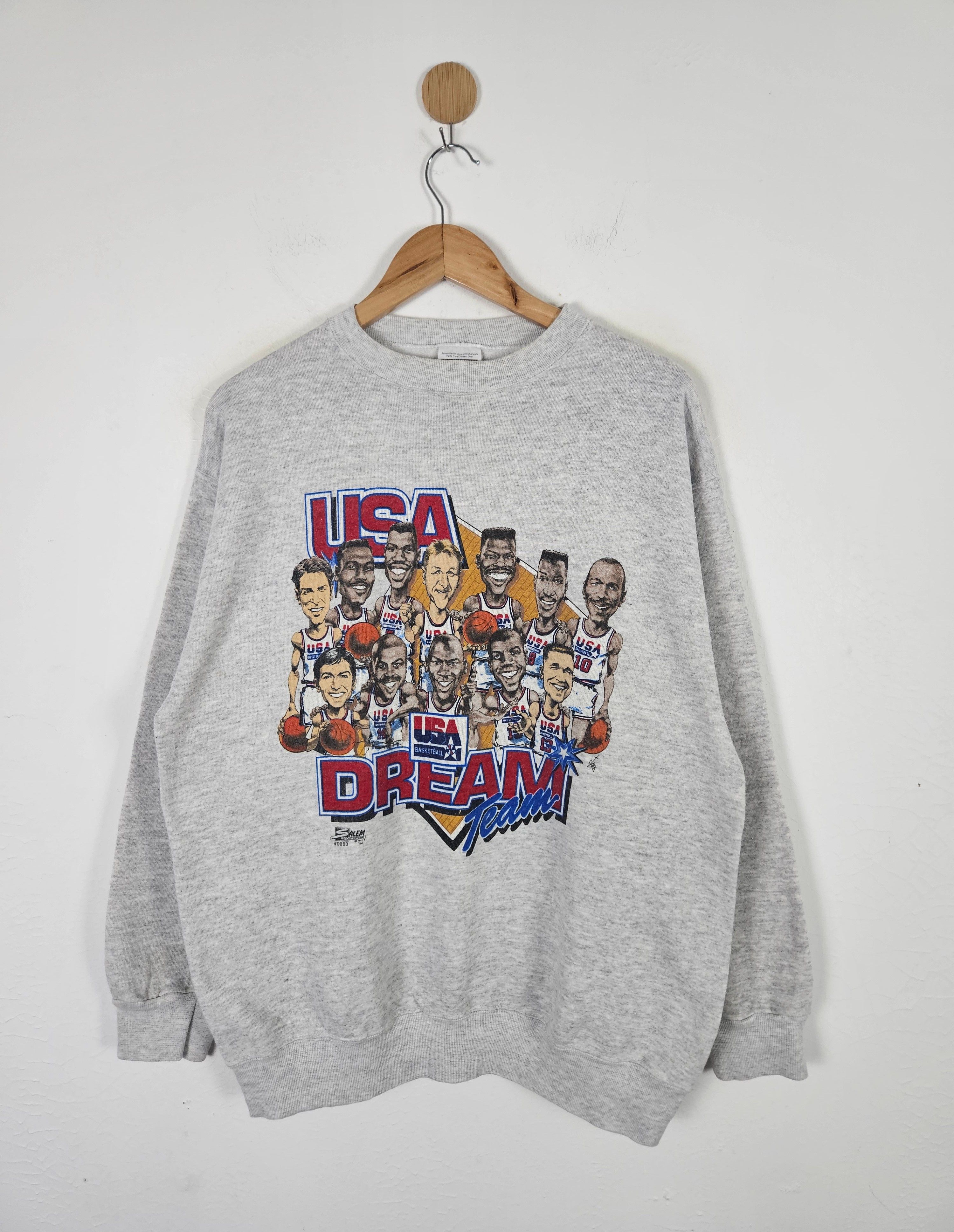 NBA Vintage 90s American Dream Teams 1992 USA NBA sweatshirt Size US L / EU 52-54 / 3 - 1 Thumbnail
