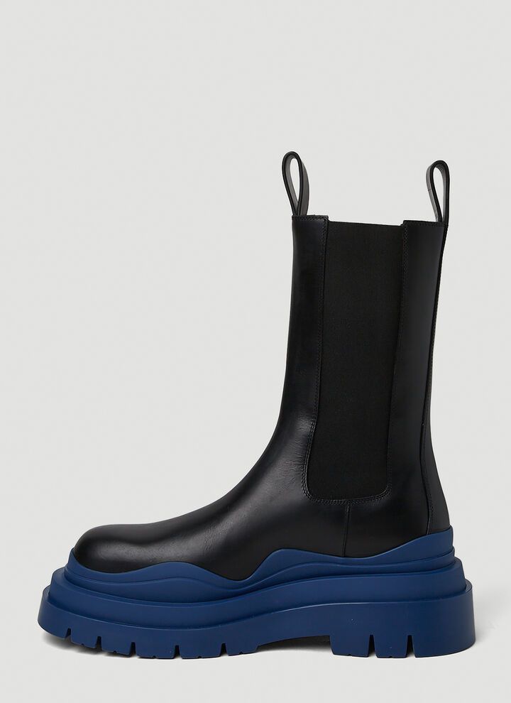 Bottega Veneta o1loc1c0825 630297 Tire Chelsea Boots in Black Size US 9 / IT 39 - 3 Thumbnail