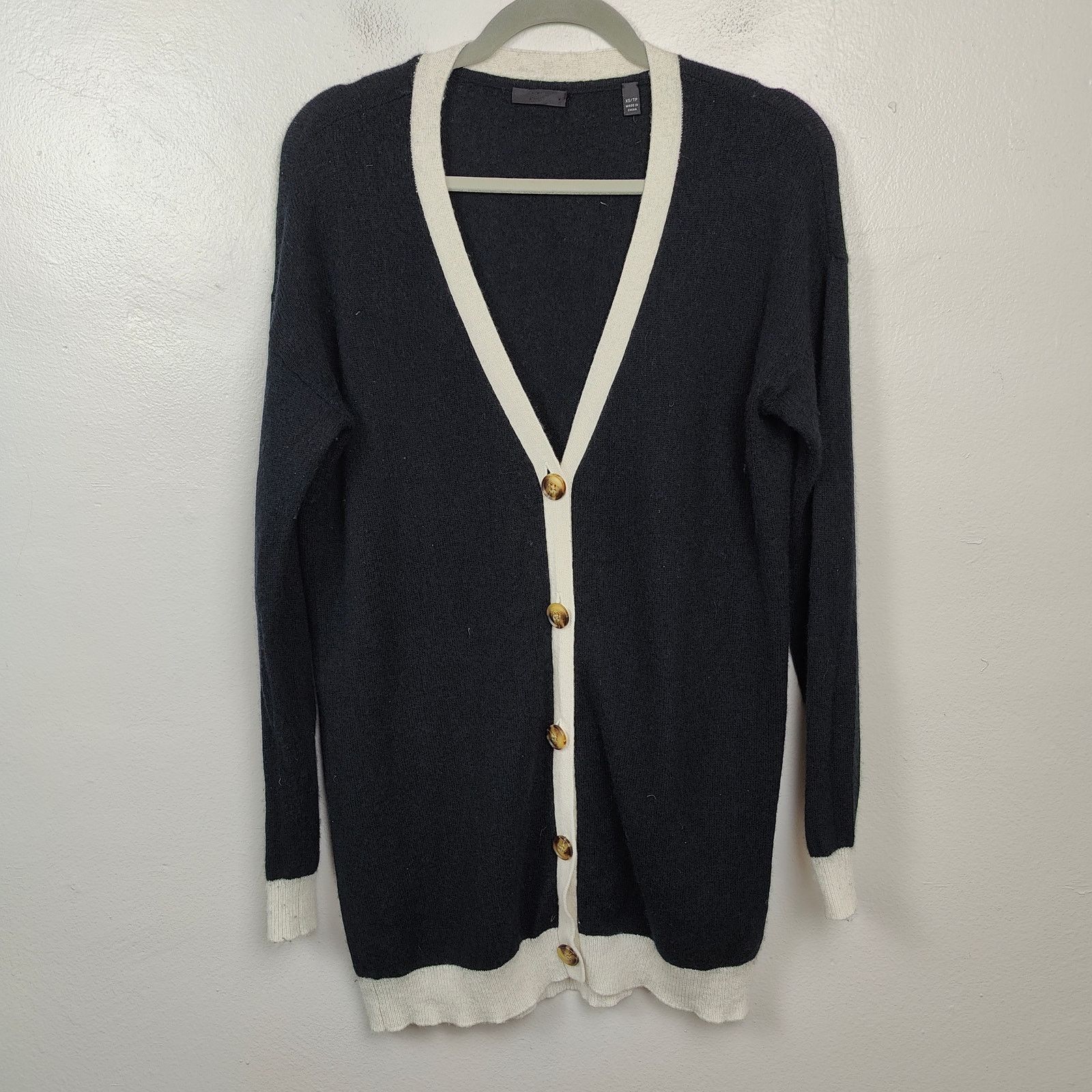ATM Anthony Thomas Melillo ATM Anthony Thomas Melillo Oversized Wool Cashmere Cardigan Size XS / US 0-2 / IT 36-38 - 1 Thumbnail