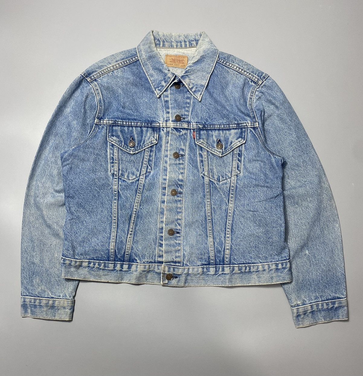 image of True Vintage 1970S Levis Trucker Denim Jacket, Men's (Size Large)