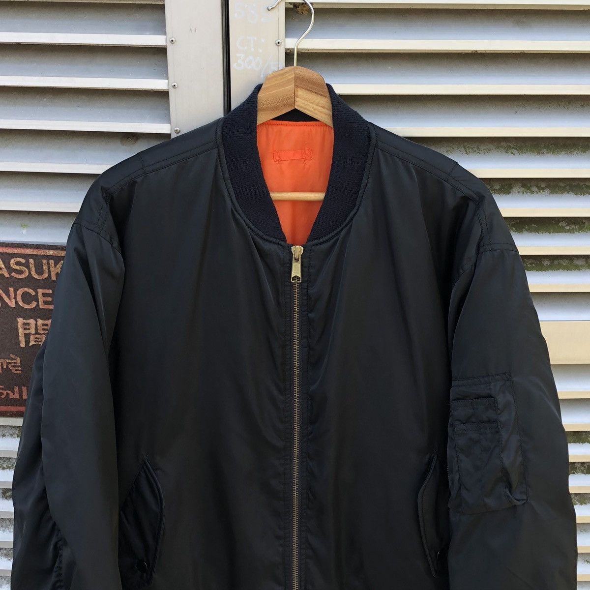 Vintage Vintage Air Force Intermedjate Ma-1 Bomber Jacket Size US L / EU 52-54 / 3 - 7 Thumbnail