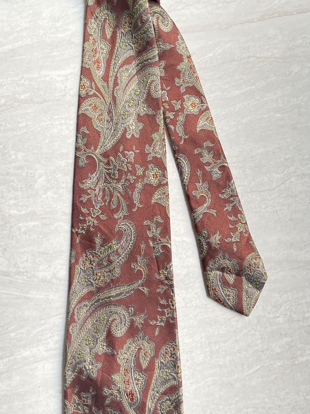 Yves Saint Laurent Yves Saint Laurent Motive Tie Size ONE SIZE - 8 Thumbnail