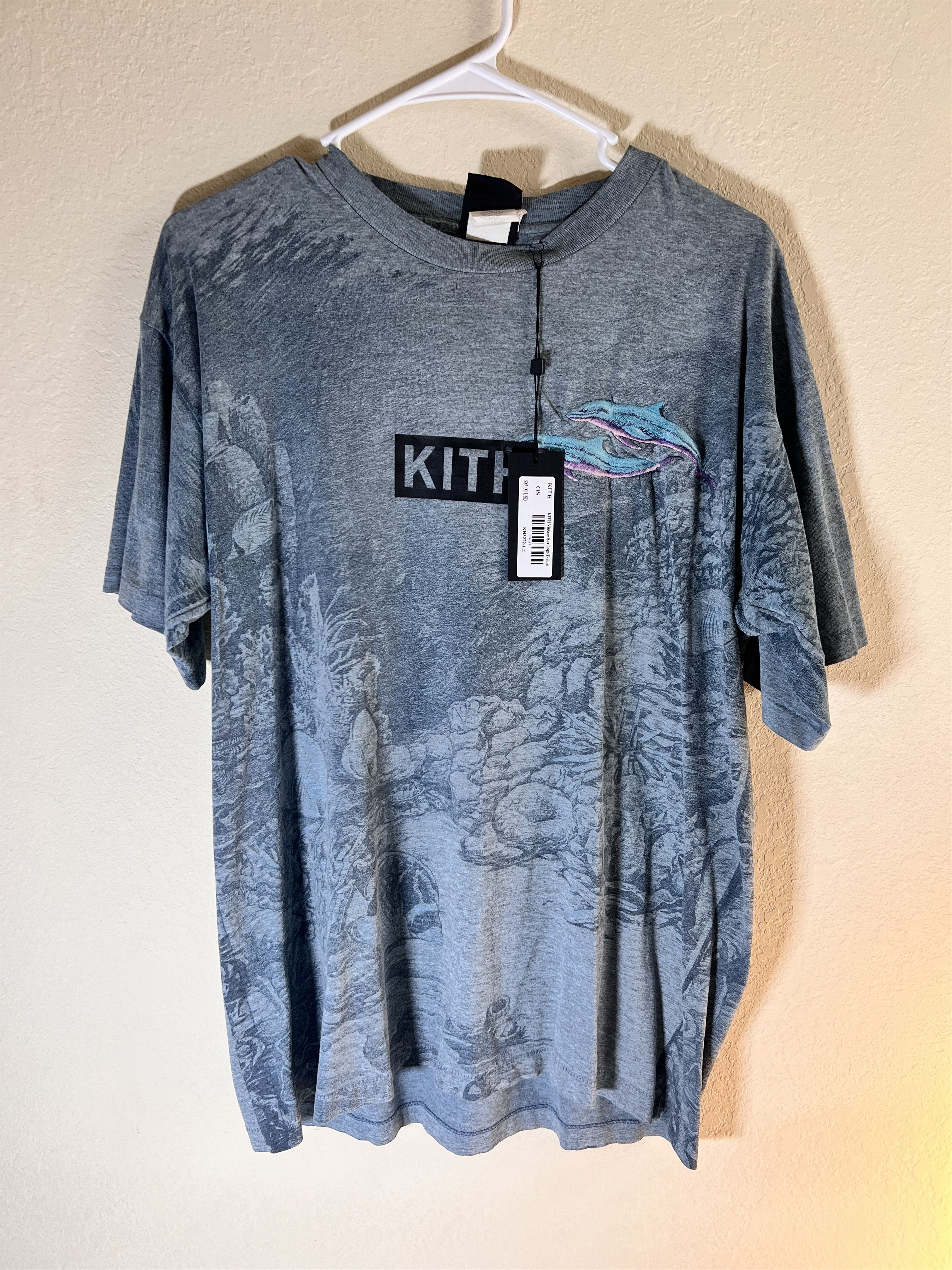Kith Kith Men's US L Vintage Sealife Signature Box Logo Blue Size US L / EU 52-54 / 3 - 1 Thumbnail