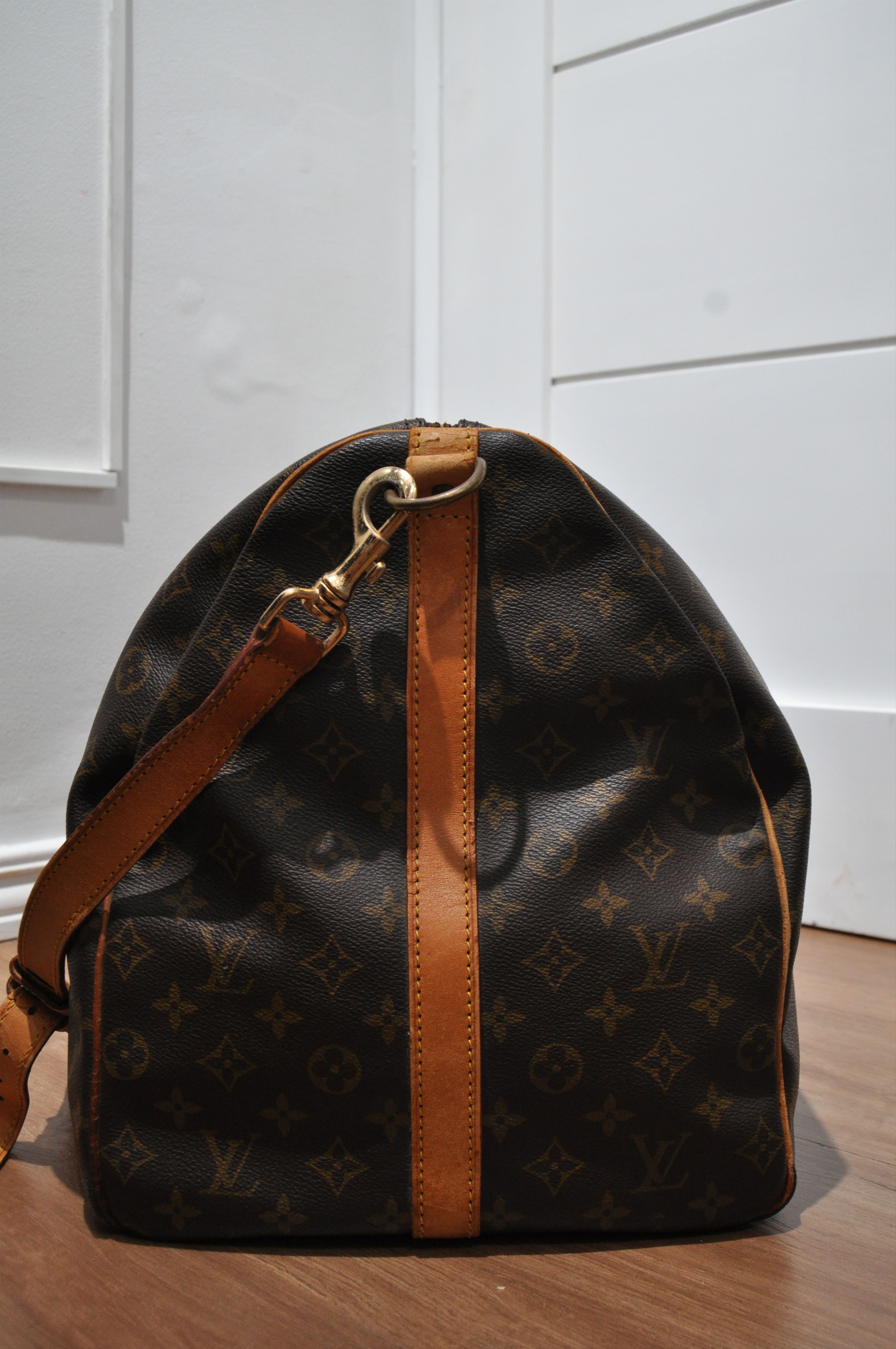 Louis Vuitton Louis Vuitton - 1985 - 60 Monogram Keepall Bandoulière Size ONE SIZE - 3 Thumbnail