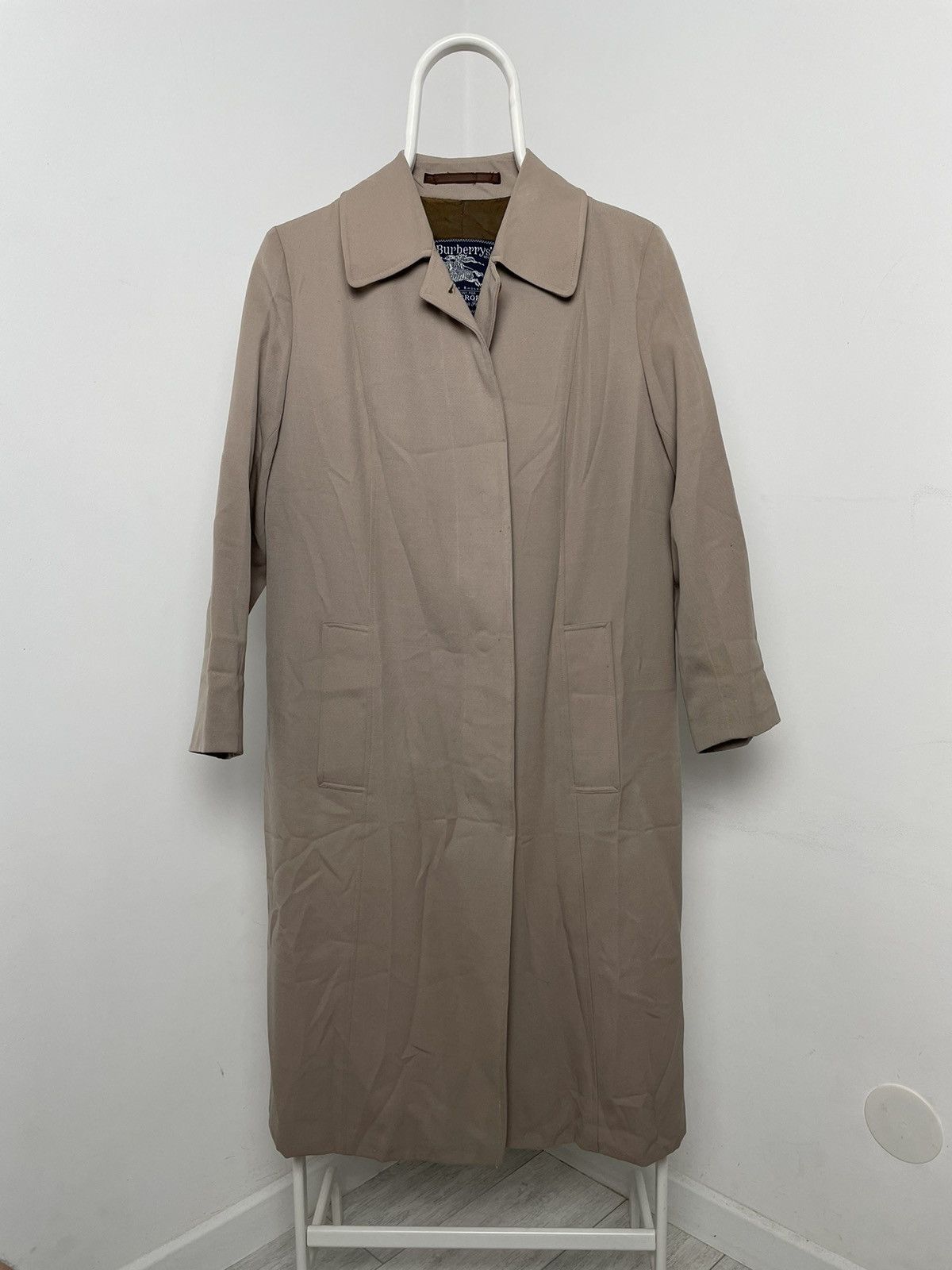 Burberry Burberry’s Tench Coat Beige Cotton Size S/M Size US S / EU 44-46 / 1 - 1 Thumbnail
