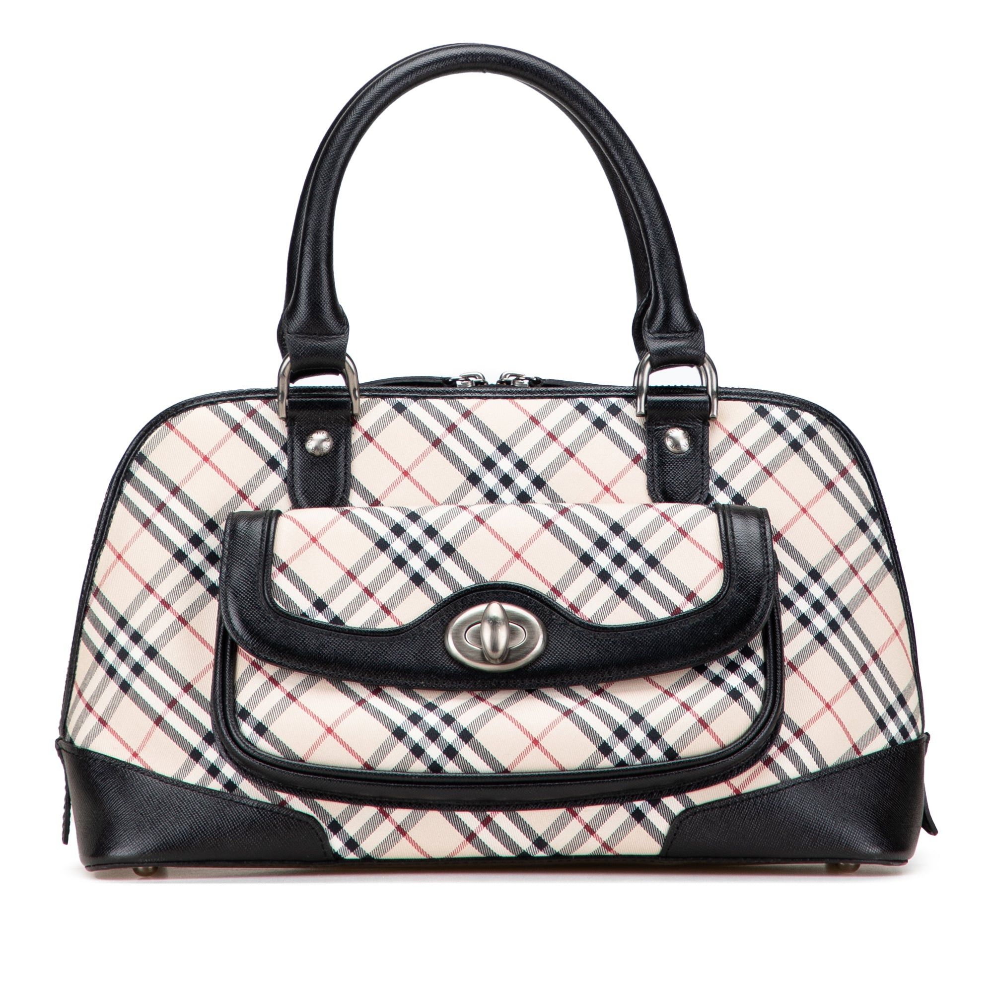 Nova Check Canvas Handbag