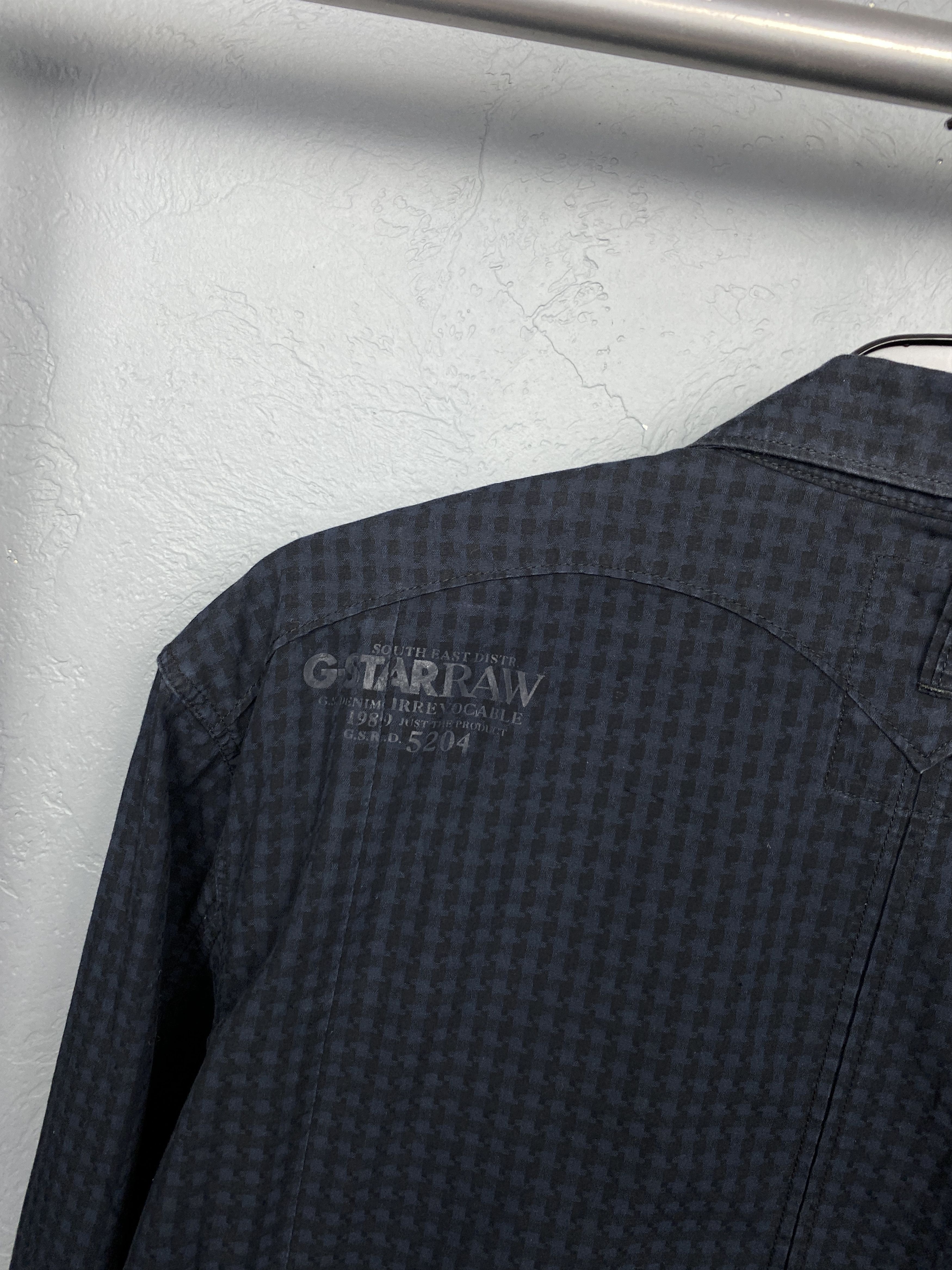 G-Star G Star Raw Vintage Mens Cavalry Check Shirt Size US XXL / EU 58 / 5 - 8 Thumbnail