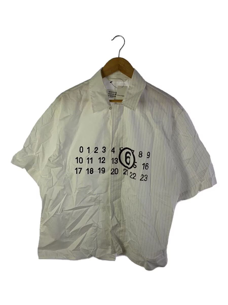 Maison Margiela Numbers Boxy Short Sleeve Button Shirt Size US M / EU 48-50 / 2 - 1 Thumbnail