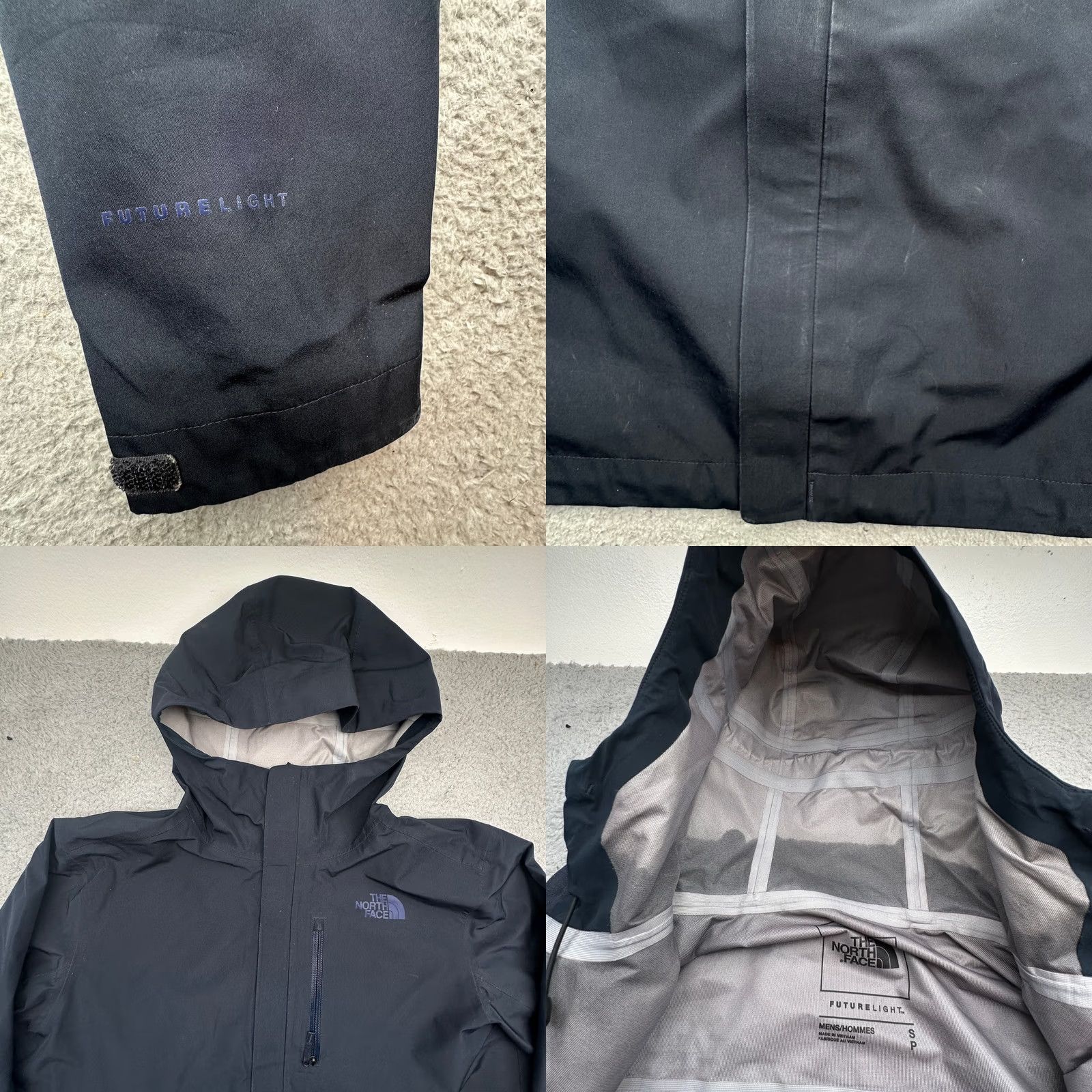The North Face The North Face Dryzzle Futurelight Jacket Mens Small Waterproof Navy Blue Hooded Size US S / EU 44-46 / 1 - 8 Thumbnail