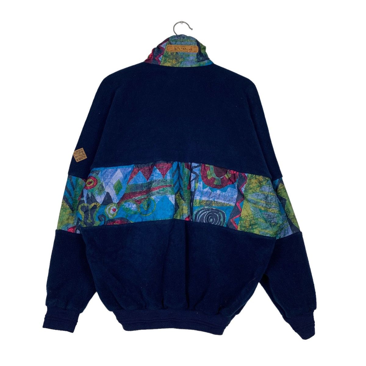 Japanese Brand SPLASHDOWN Graphic Single Pocket Fleece Jacket #0295-C13 Size US L / EU 52-54 / 3 - 8 Thumbnail