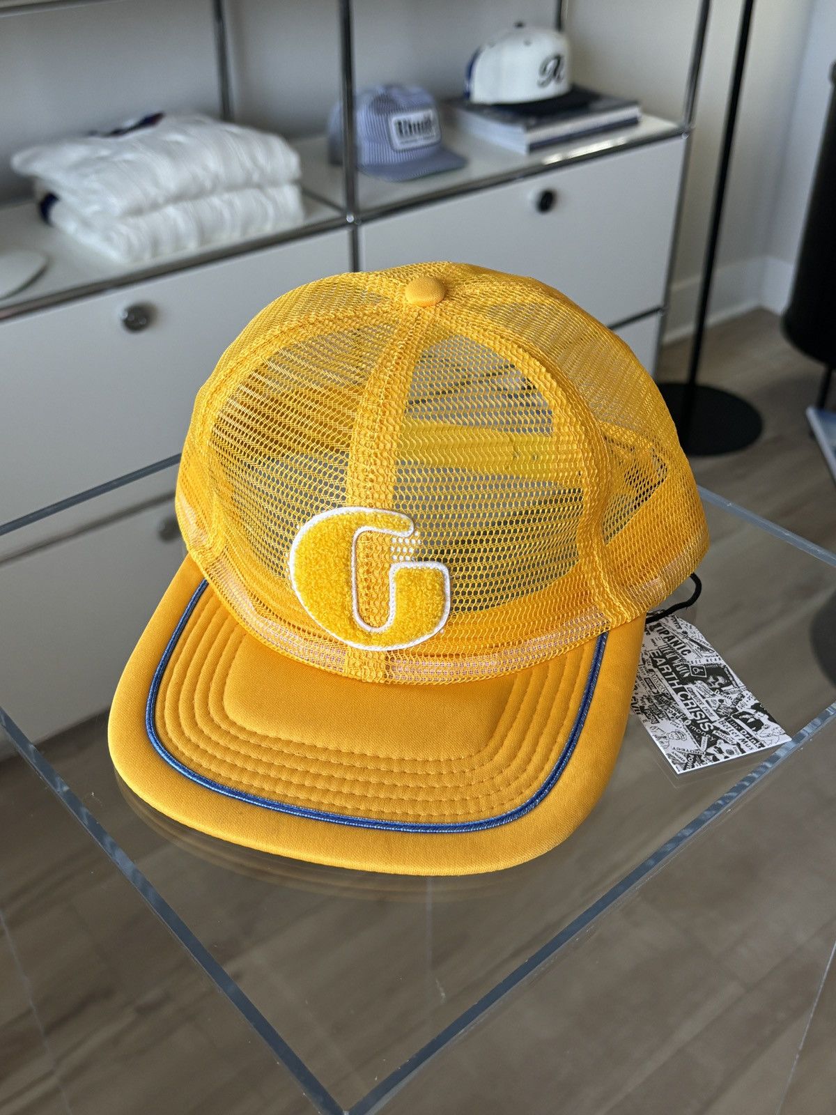 Gallery Dept. GALLERY DEPT | G PATCH LOGO MESH TRUCKER HAT LOGO Size ONE SIZE - 2 Thumbnail