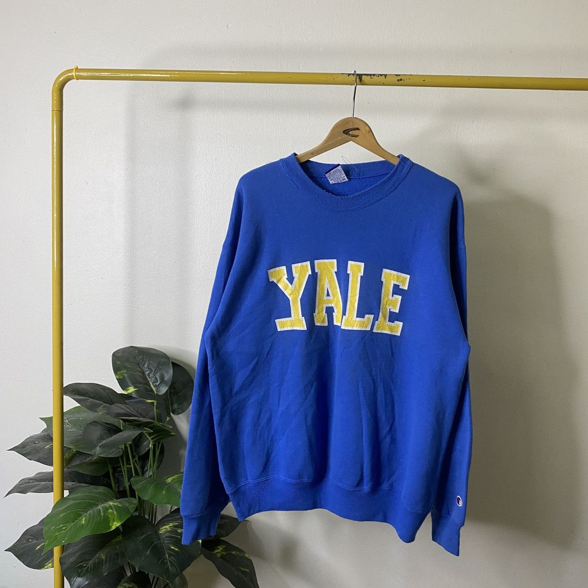Champion Vintage 1990s Champion x Yale University Collegiate Size US XL / EU 56 / 4 - 1 Thumbnail