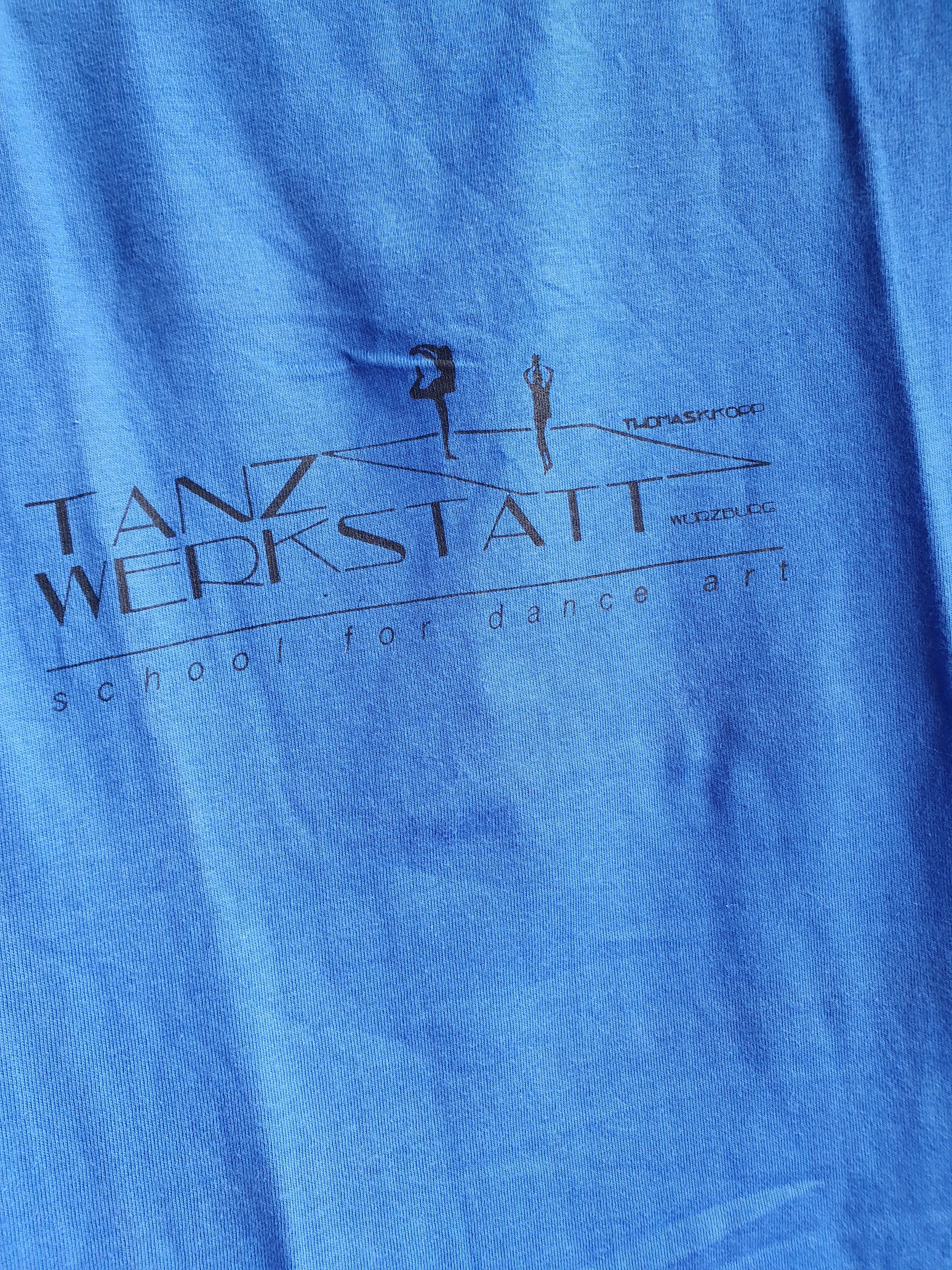 Hanes × Vintage School For Dance Art Tanz Werkstatt Single Stitch tee sz L Size US L / EU 52-54 / 3 - 7 Thumbnail