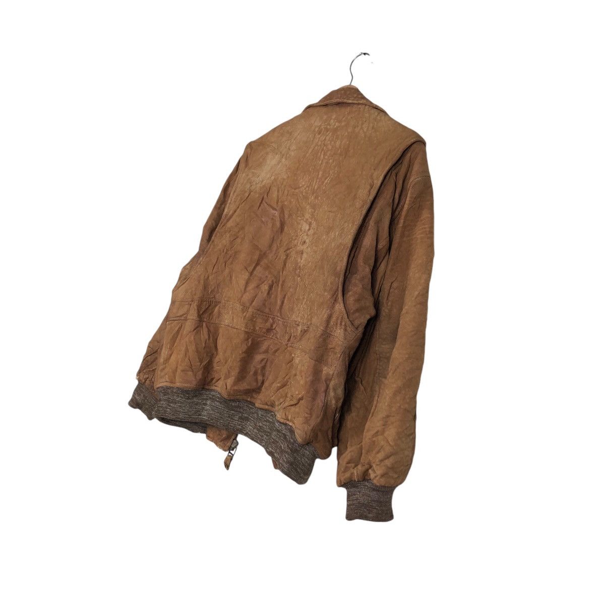 Vintage Vintage Military Type A-2 Flight Jacket Genuine Leather Usa Size US L / EU 52-54 / 3 - 11 Thumbnail
