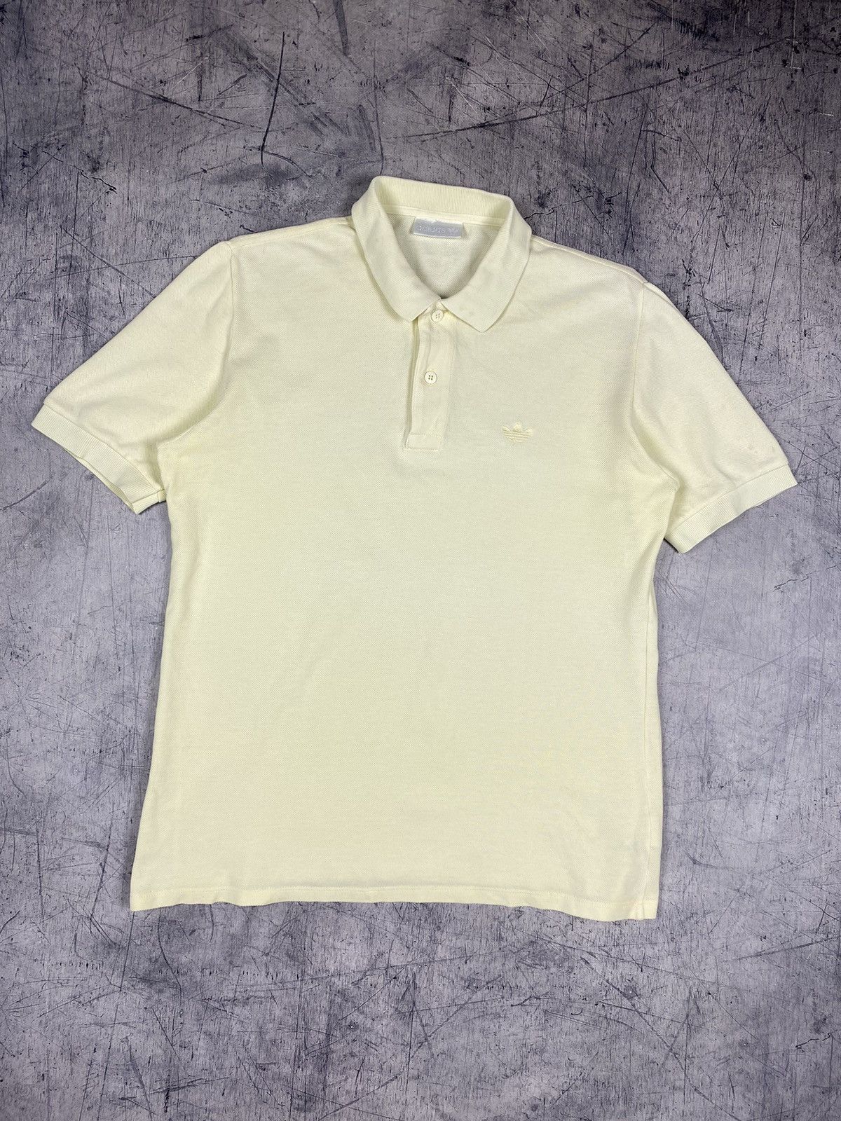 Adidas Vintage 90s Adidas Designer Polo T Shirt Size US L / EU 52-54 / 3 - 2 Thumbnail